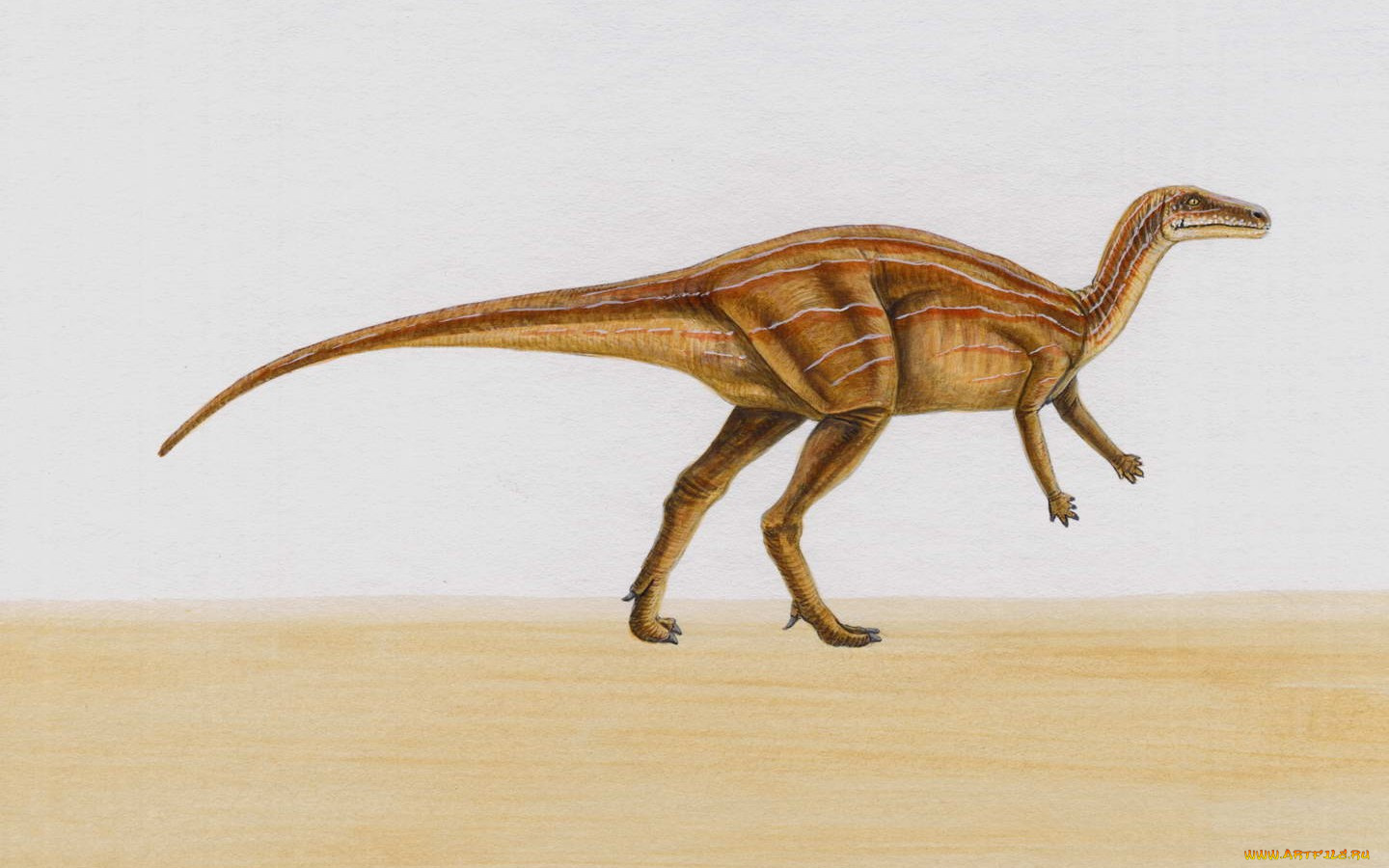 рисованные, животные, доисторические