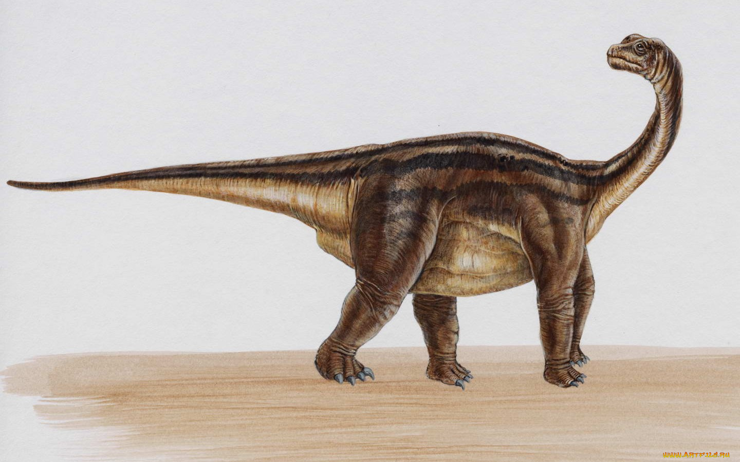 рисованные, животные, доисторические