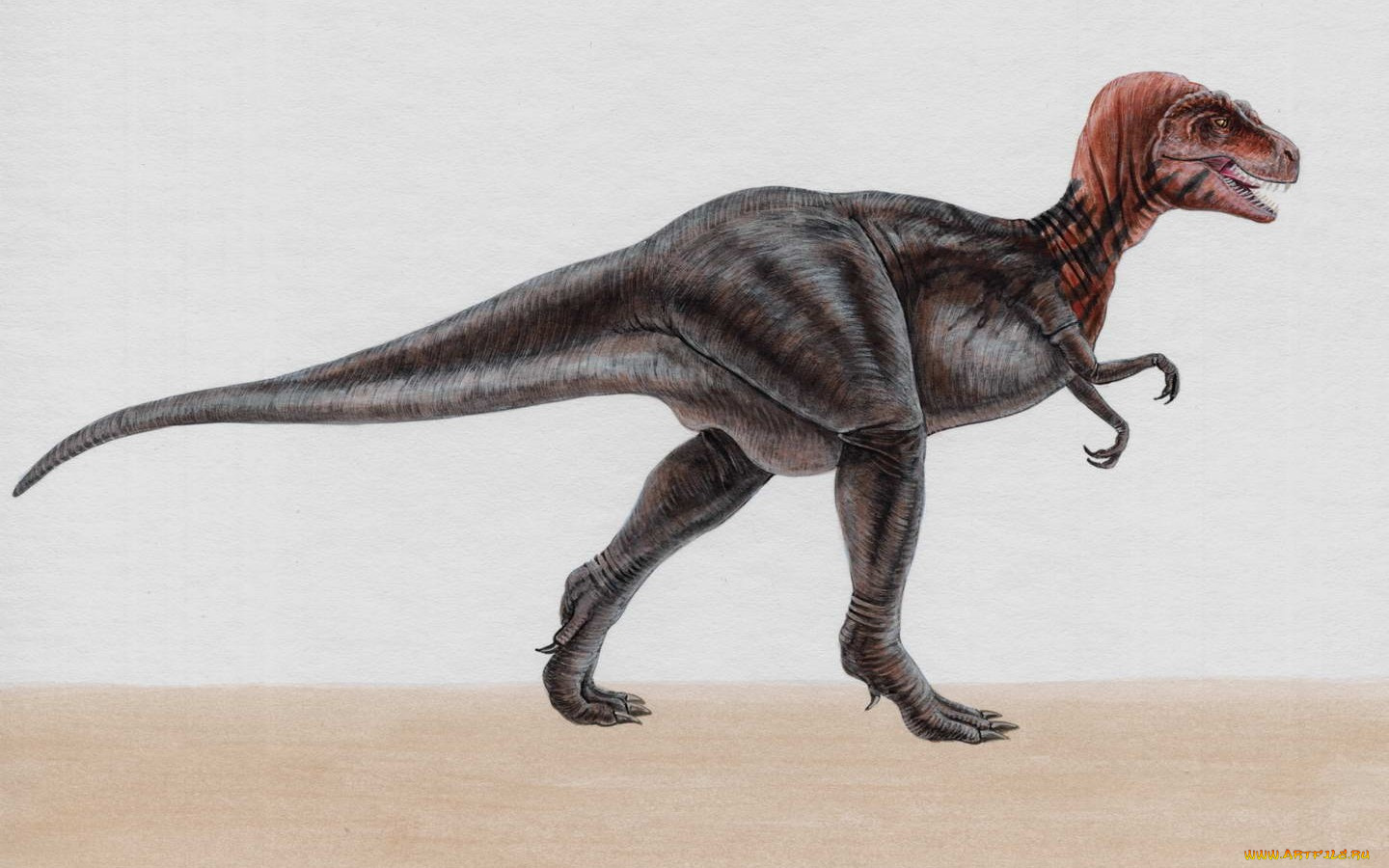 рисованные, животные, доисторические