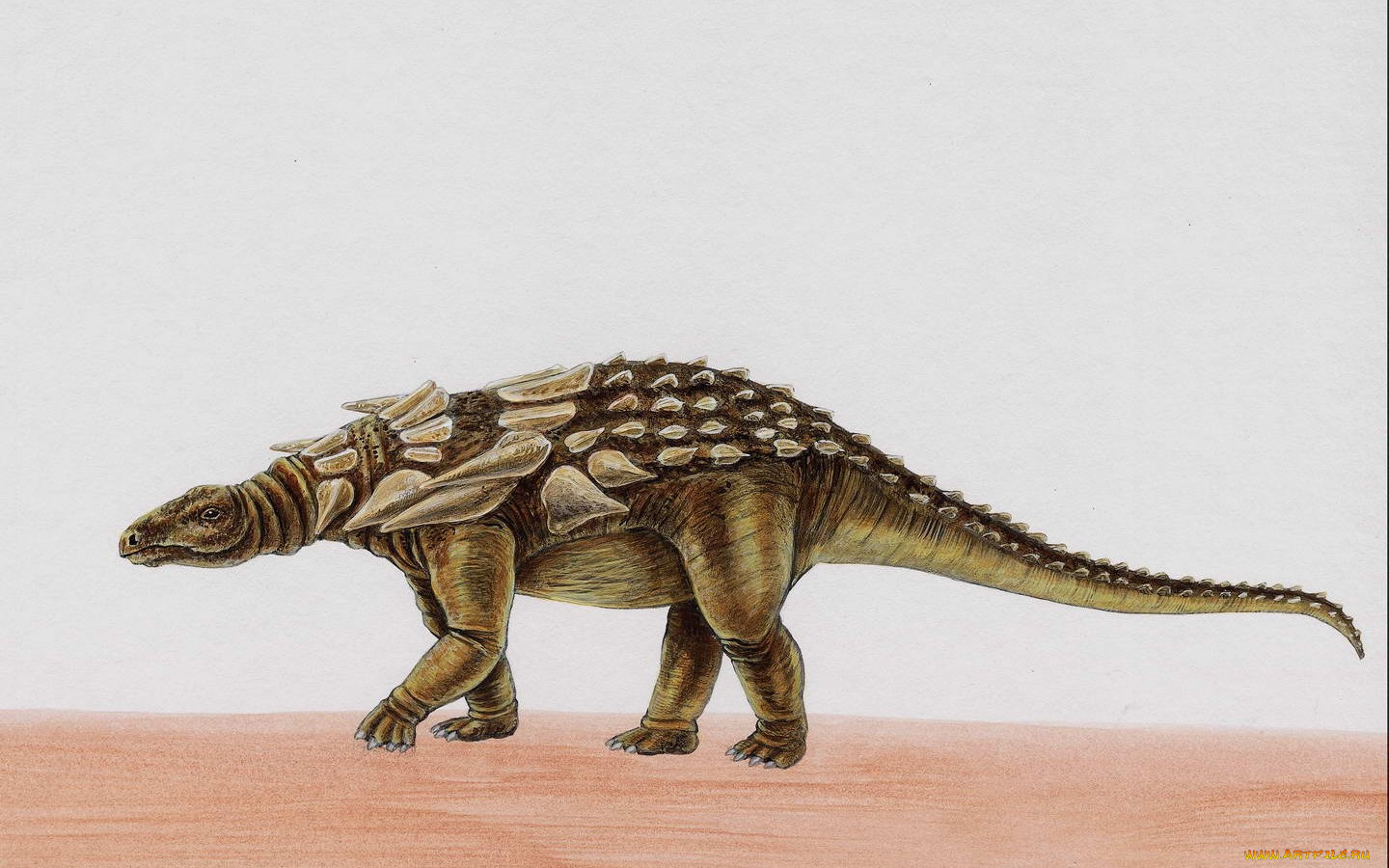 рисованные, животные, доисторические