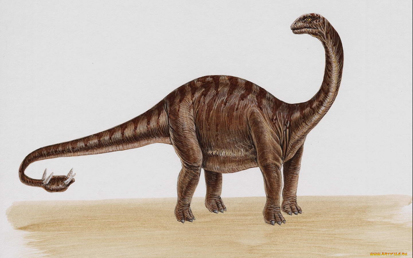 рисованные, животные, доисторические