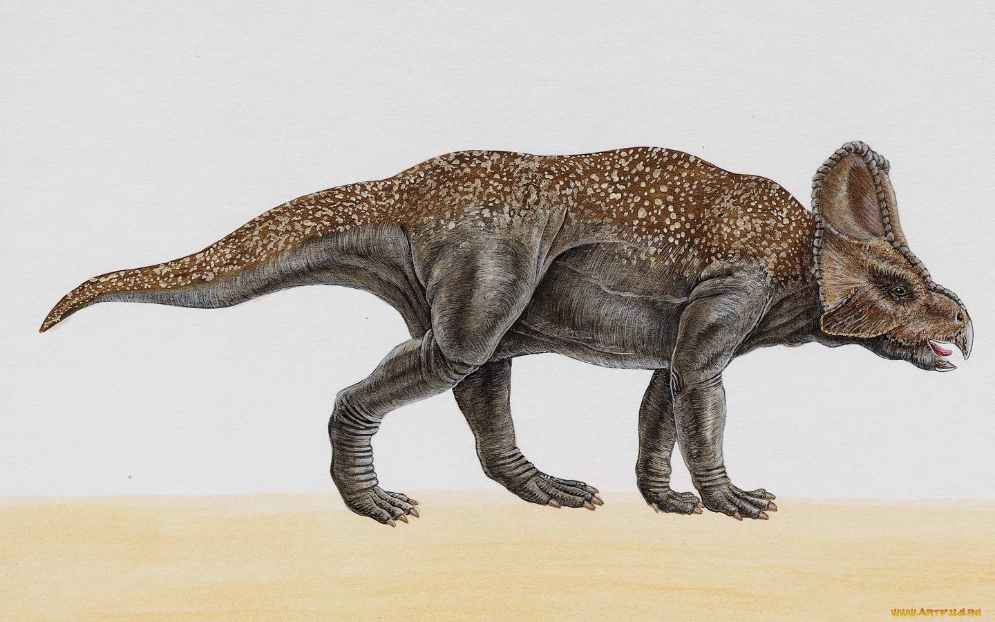 рисованные, животные, доисторические