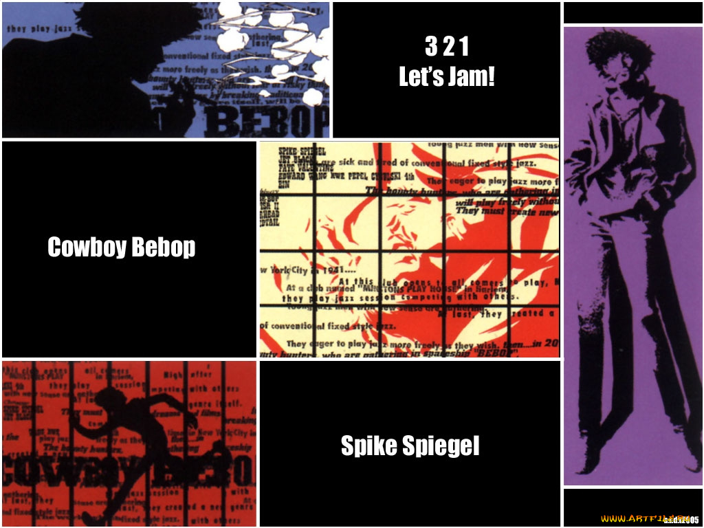 аниме, cowboy, bebop