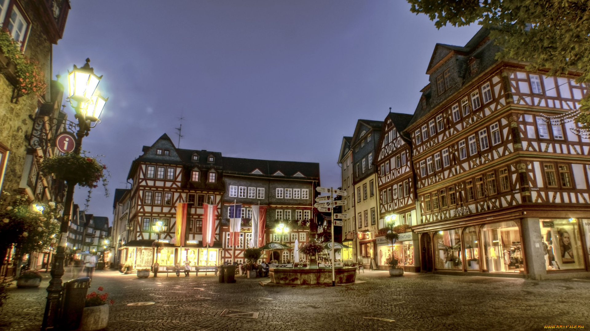 hepburn, germany, города, улицы, площади, набережные