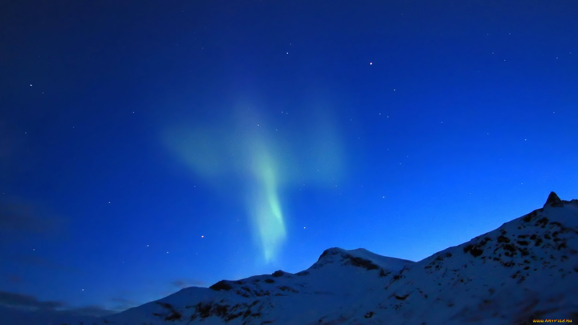 природа, северное, сияние