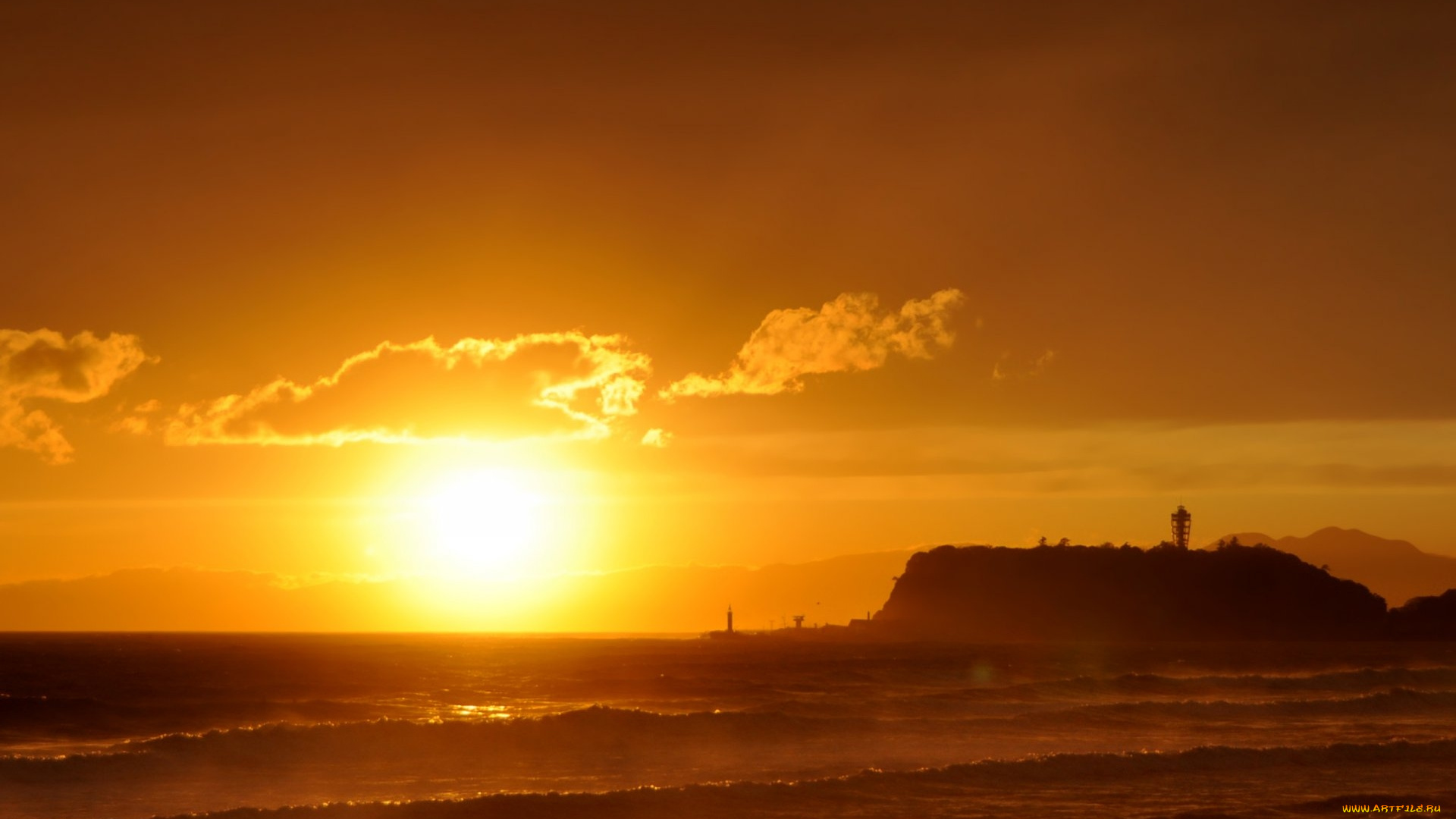 природа, восходы, закаты