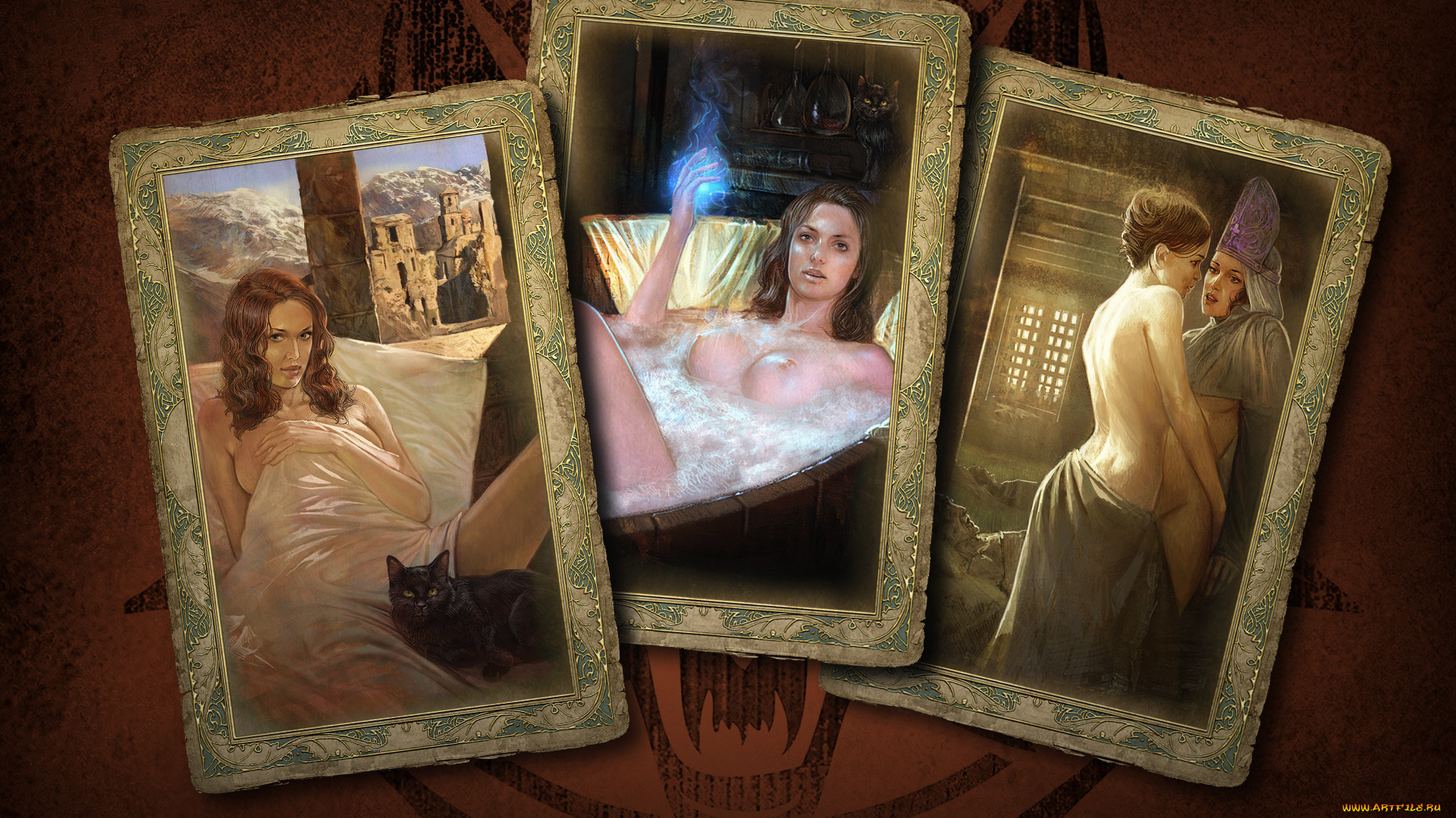 the, witcher, видео, игры