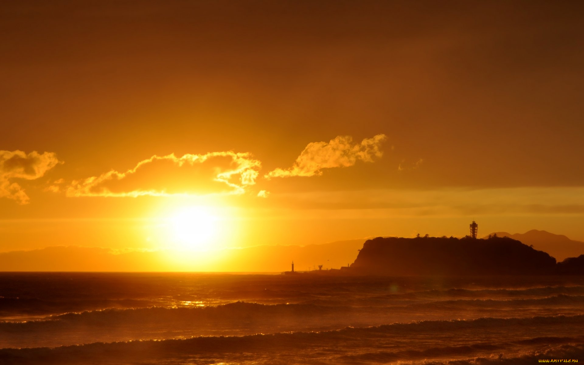 природа, восходы, закаты