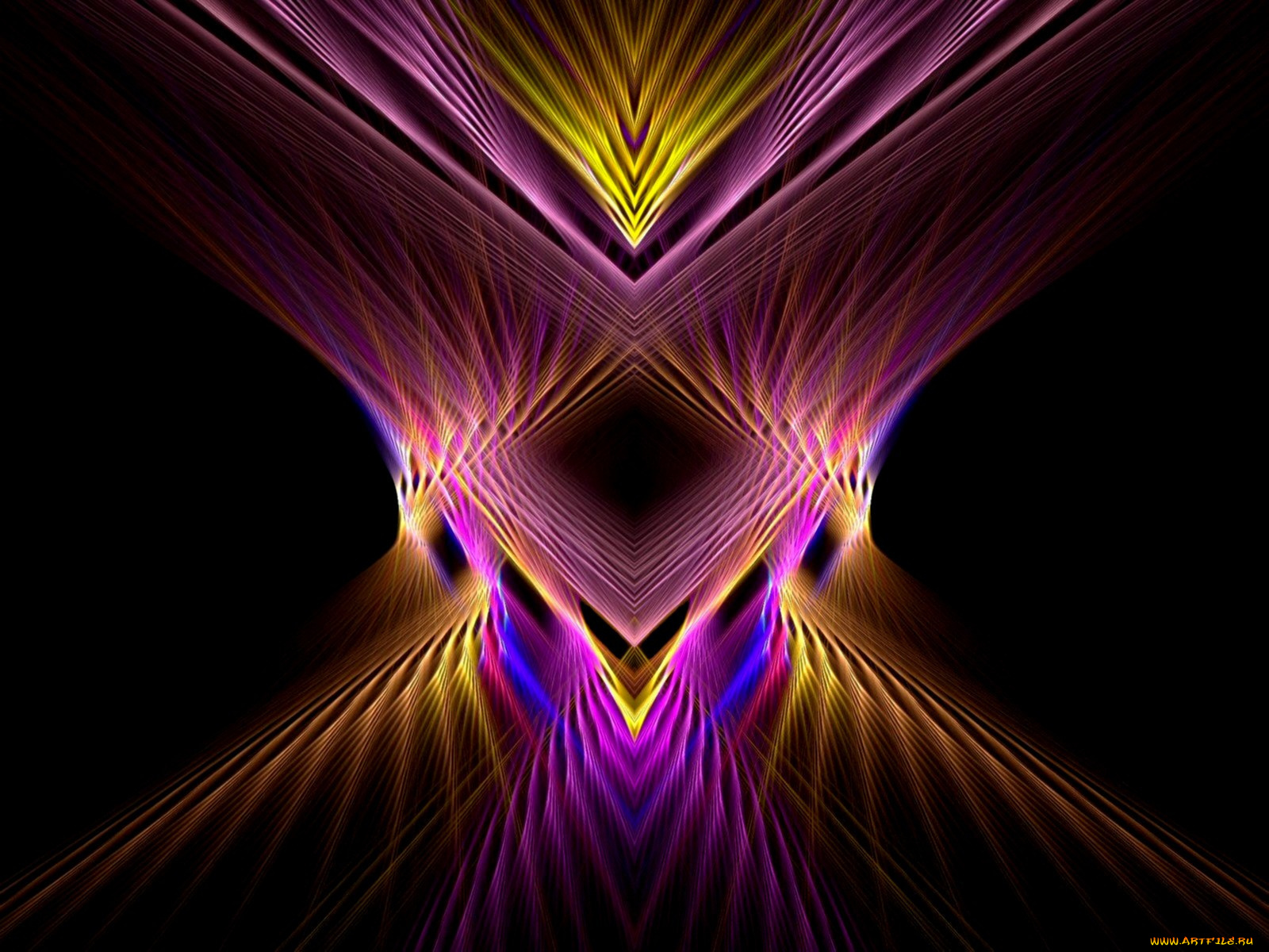 3д, графика, fractal, фракталы, узор, фон, цвета