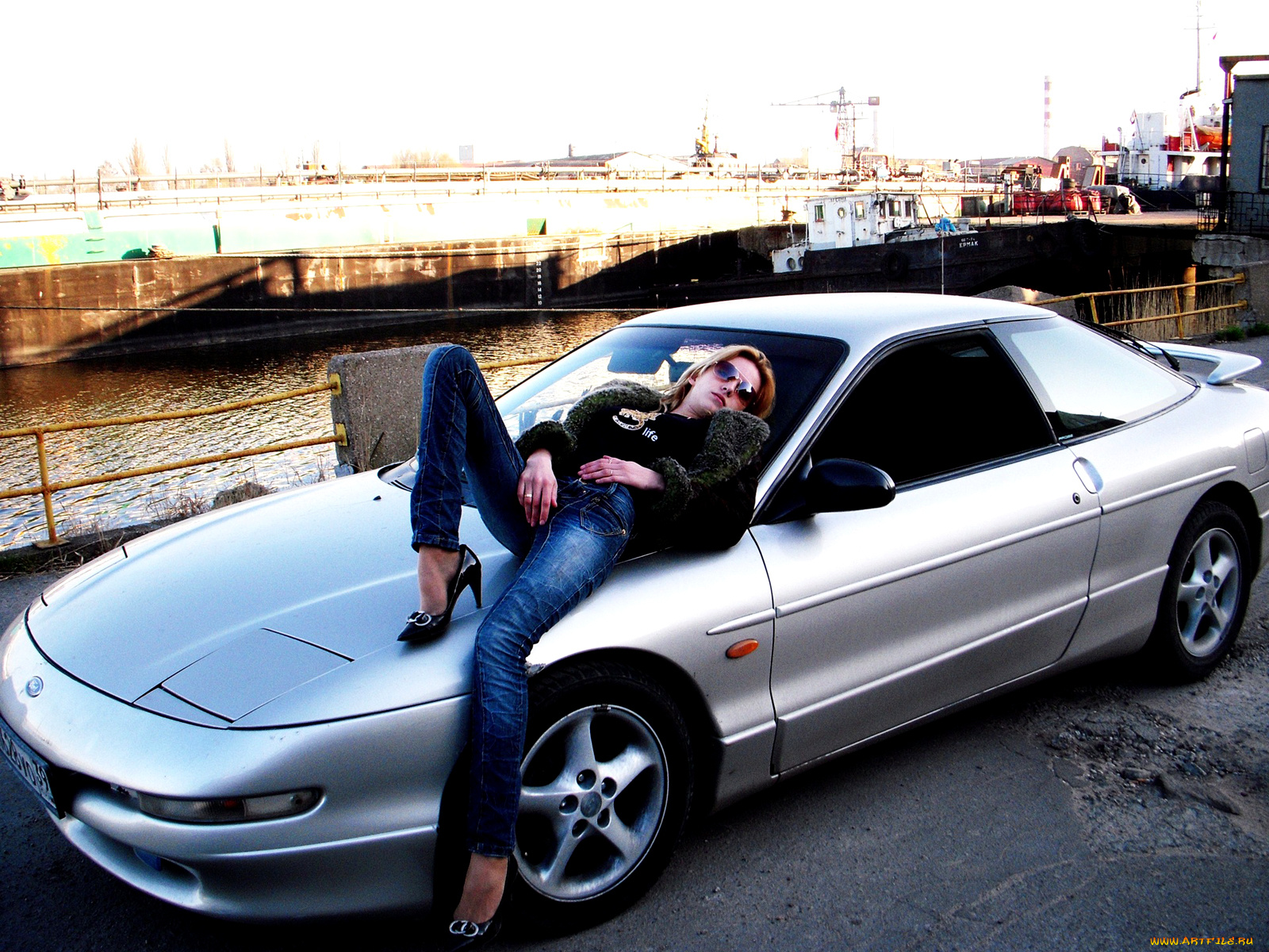 автомобили, авто, девушками