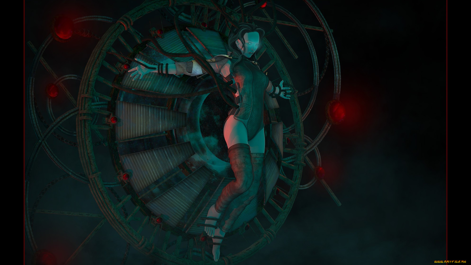 3д, графика, fantasy, фантазия, девушка