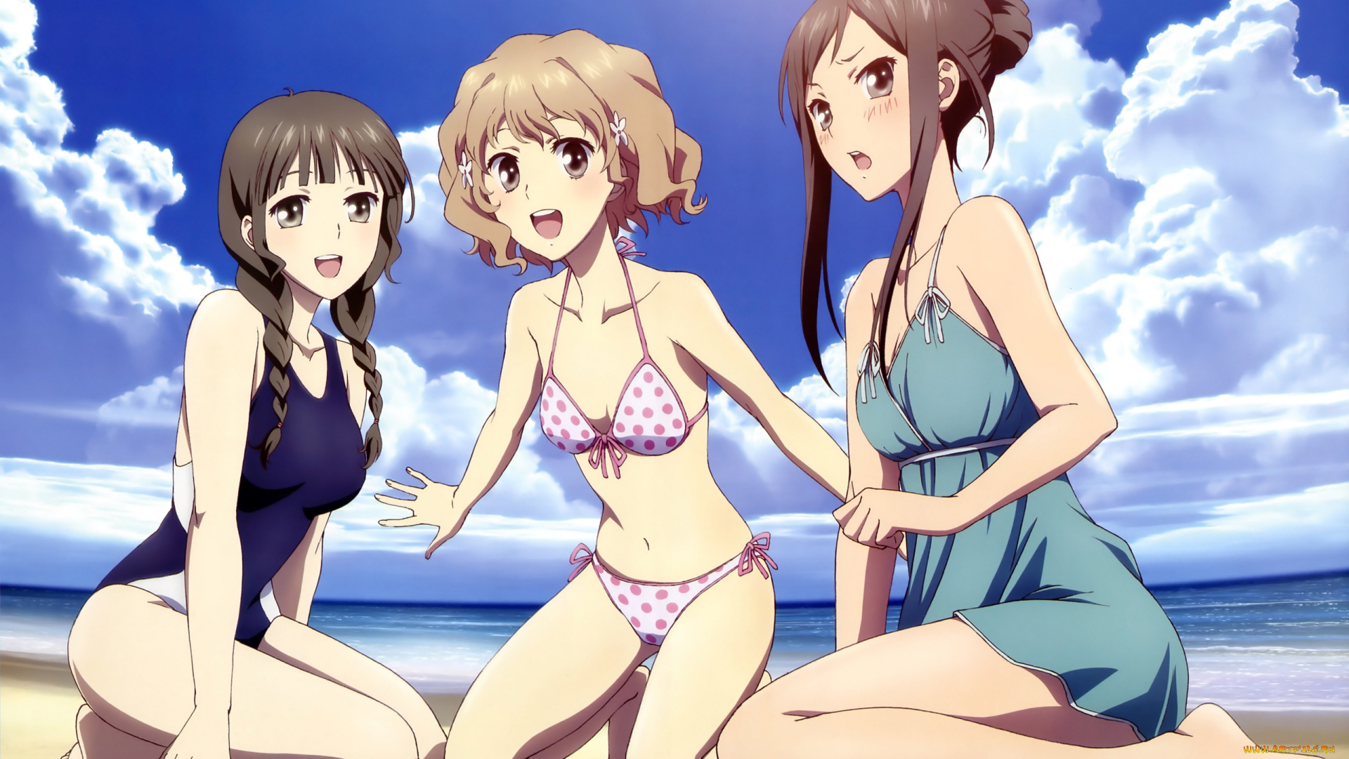 аниме, hana, saku, iroha, hana-saku