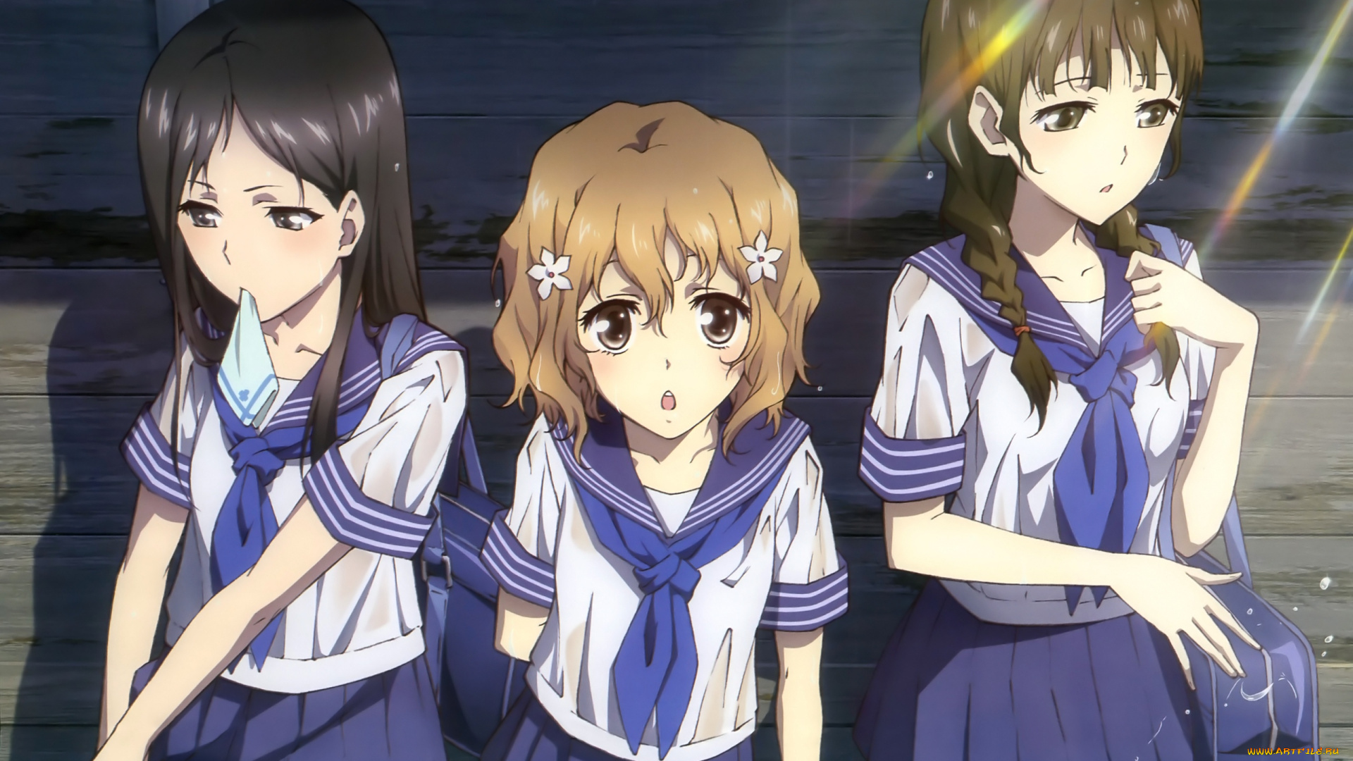 аниме, hana, saku, iroha, hana-saku