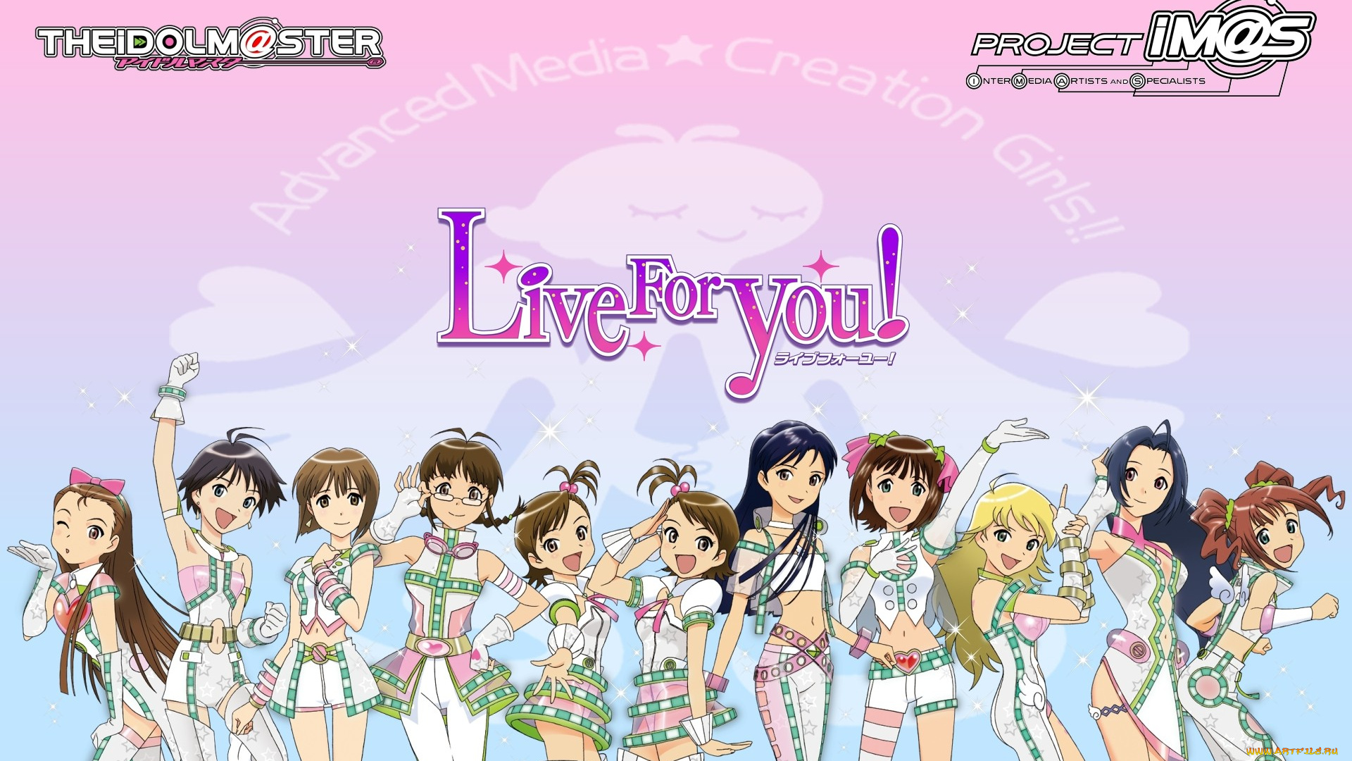 аниме, idolm@ster, idolмаster