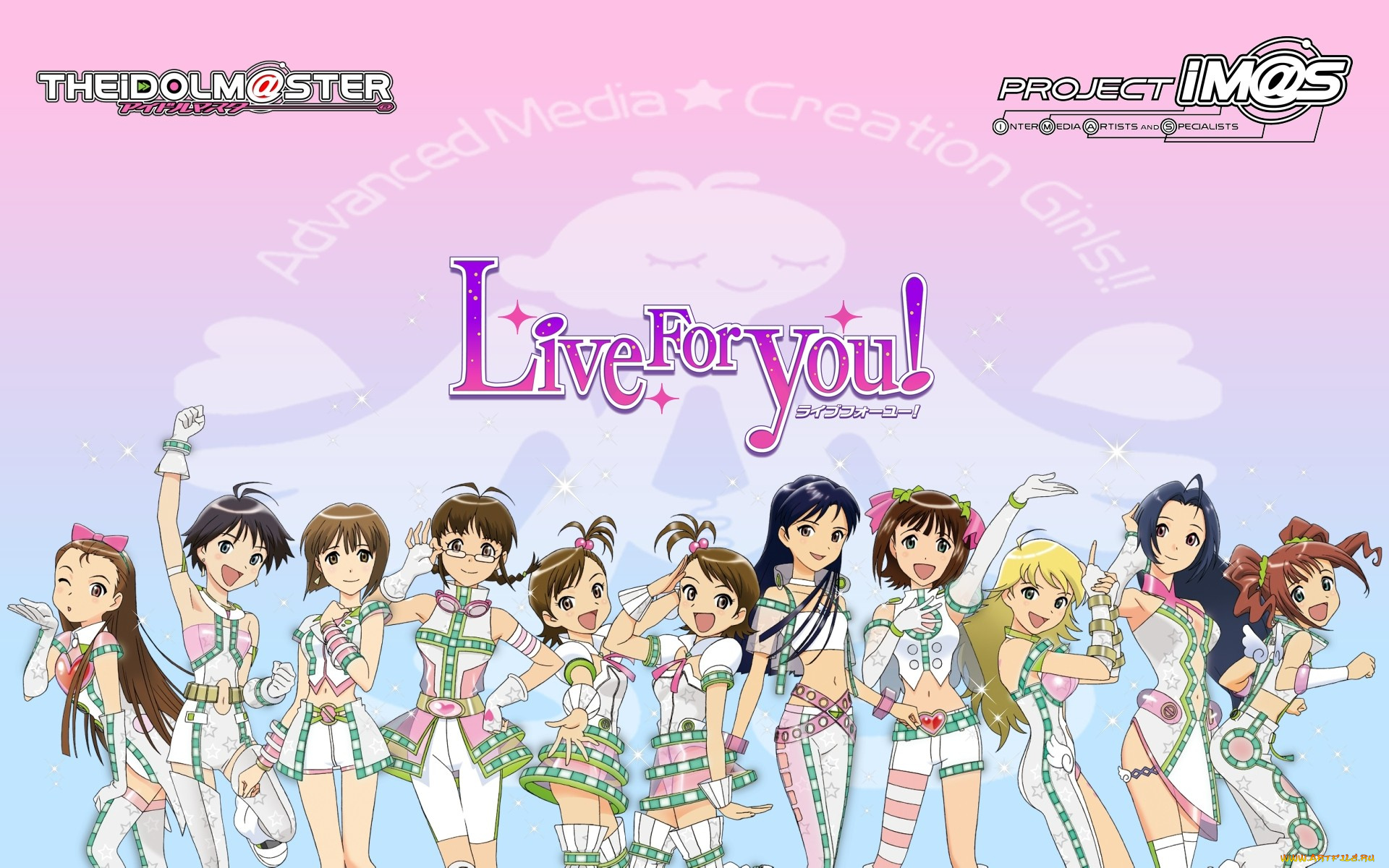аниме, idolm@ster, idolмаster