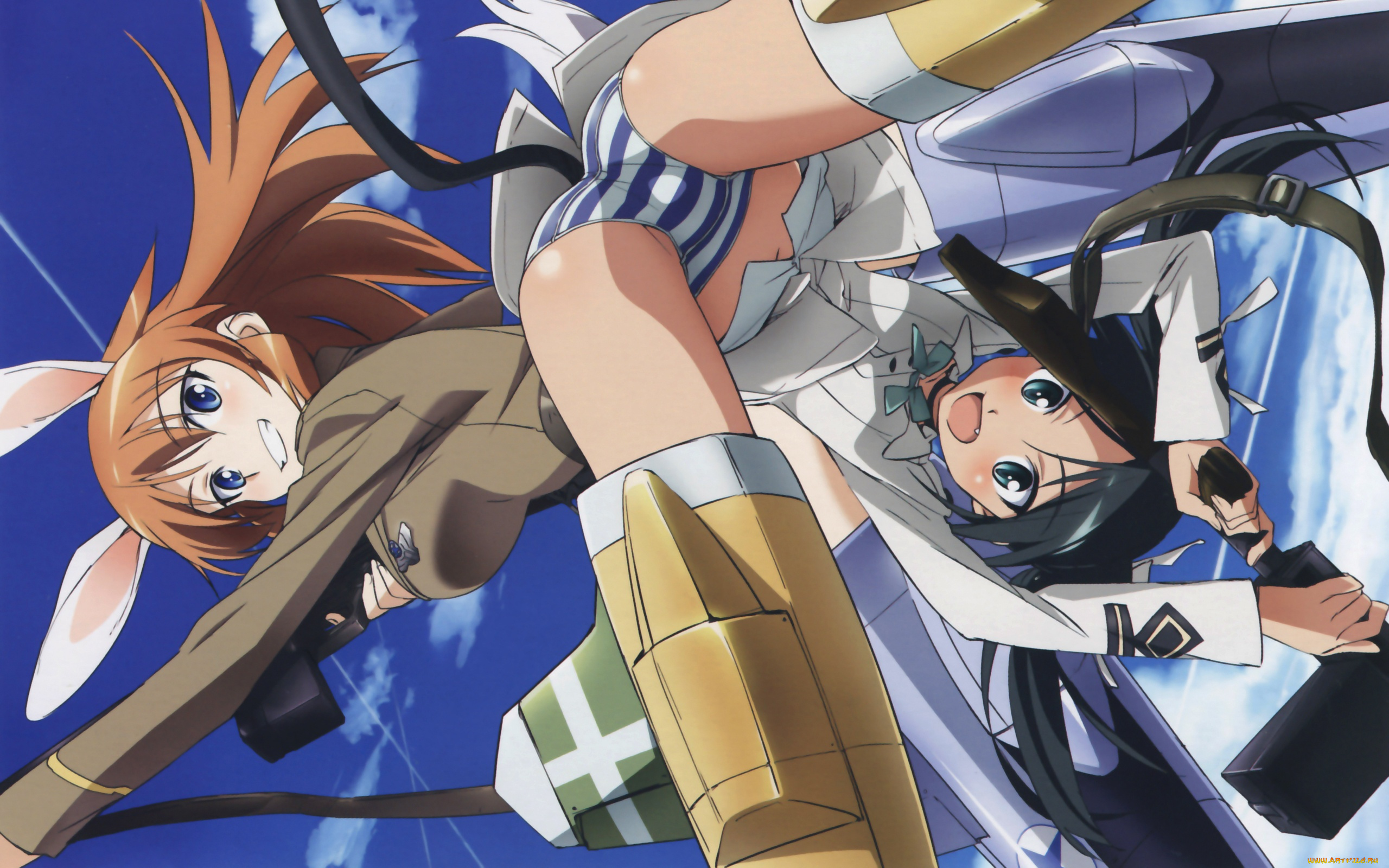 аниме, strike, witches