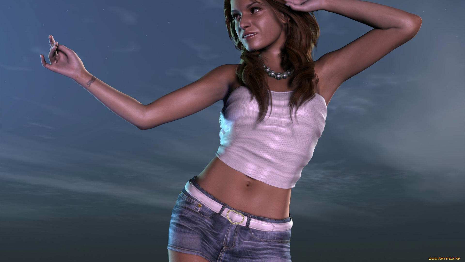 3д, графика, people, люди, девушка