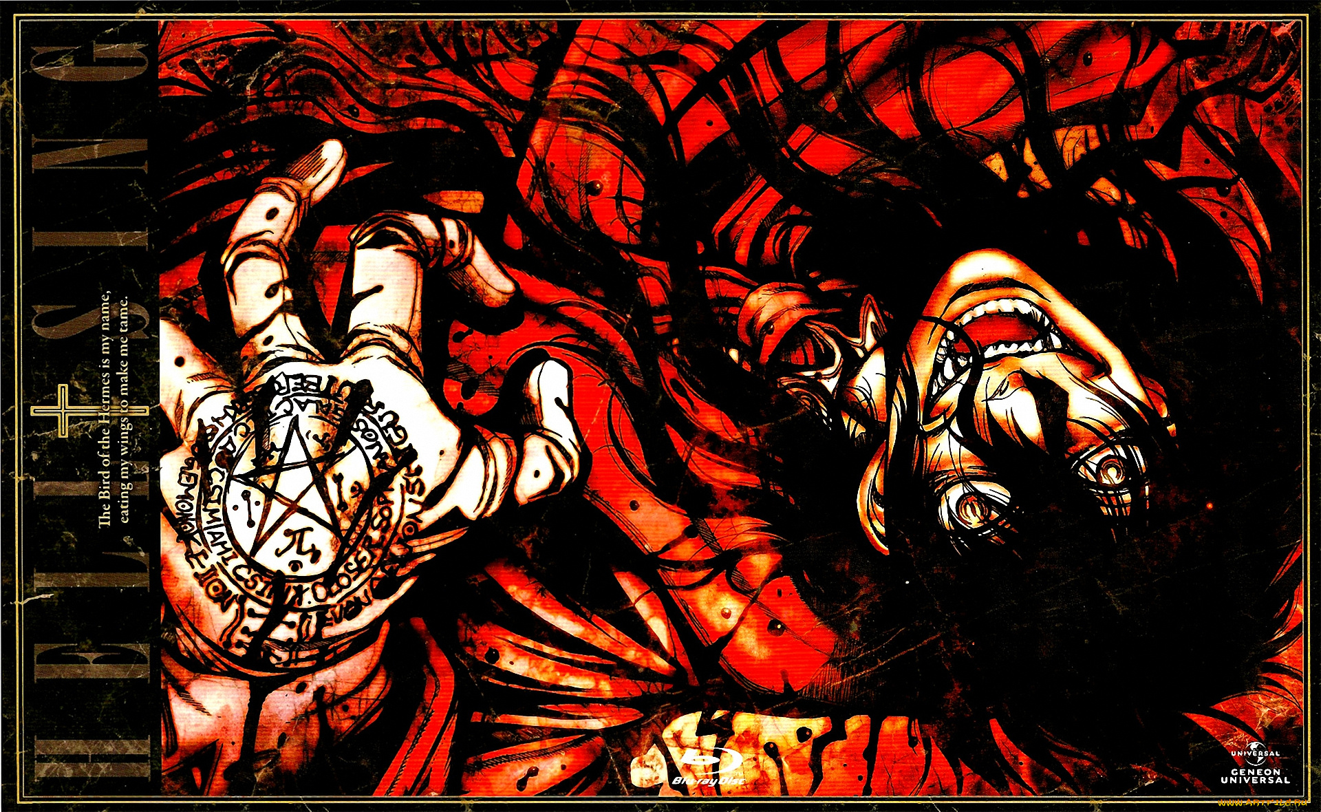 аниме, hellsing, alucard, vampire, вампир