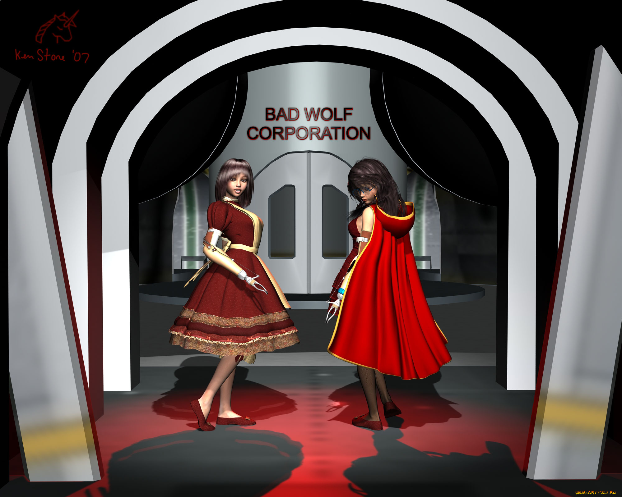 3д, графика, people, люди, девушки