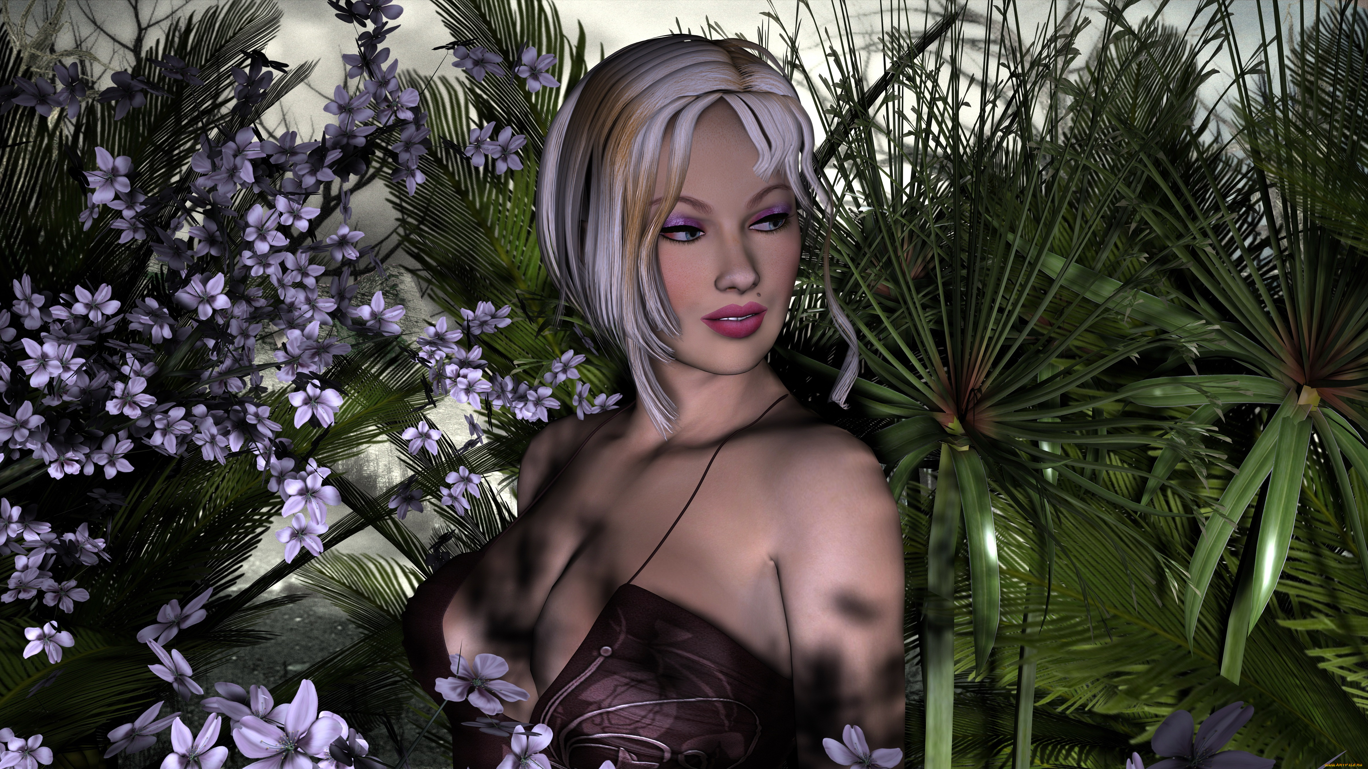 3д, графика, people, люди, девушка