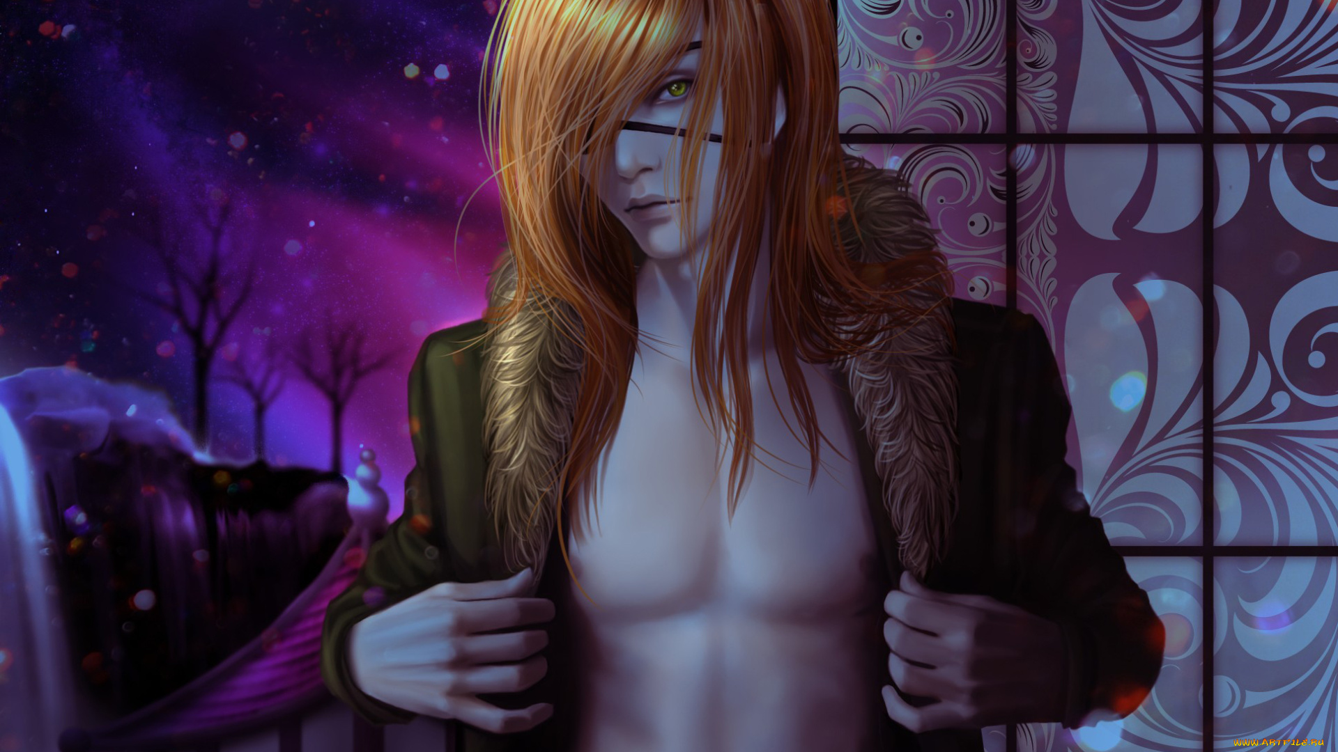 аниме, dogs, , bullets, &, carnage, парень, pochi, to, goshujin-sama, badou, nails, рыжий, ширма, пальто, повязка, bullets, carnage