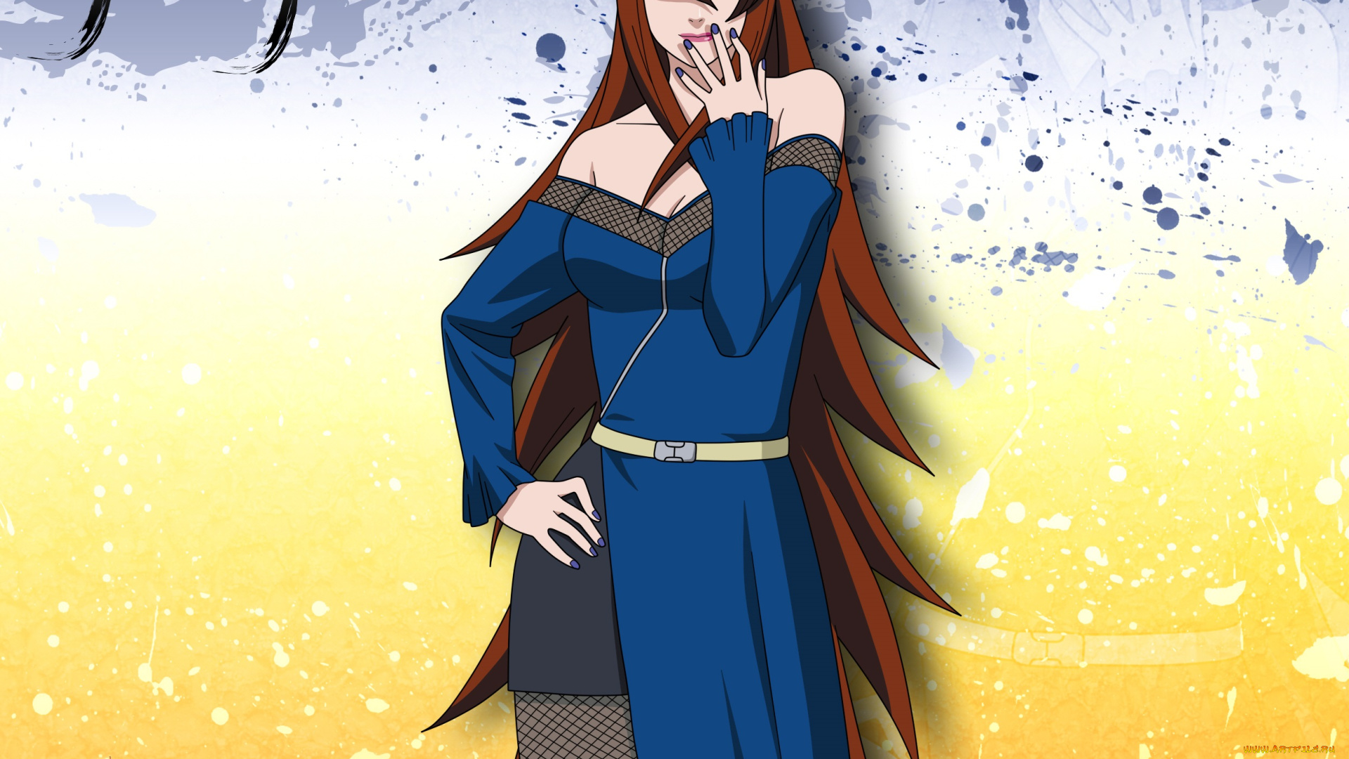 аниме, naruto, мей, девушка