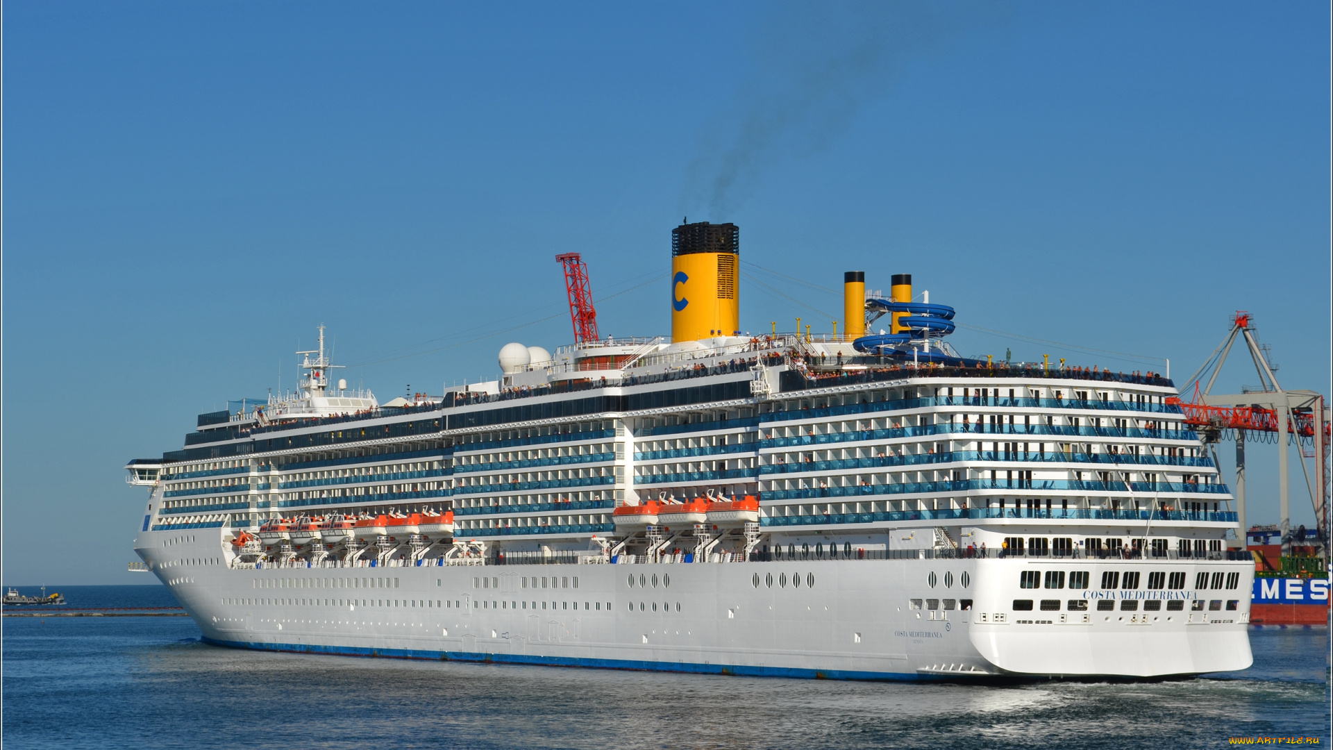 корабли, лайнеры, круиз