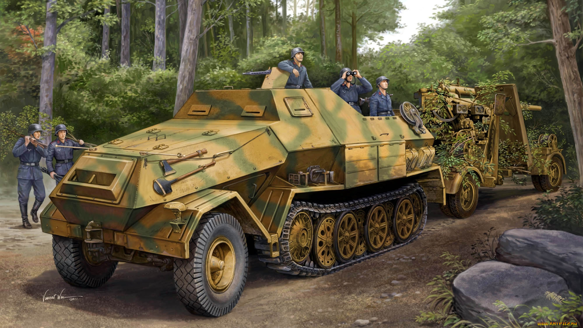 рисованные, армия, бмп