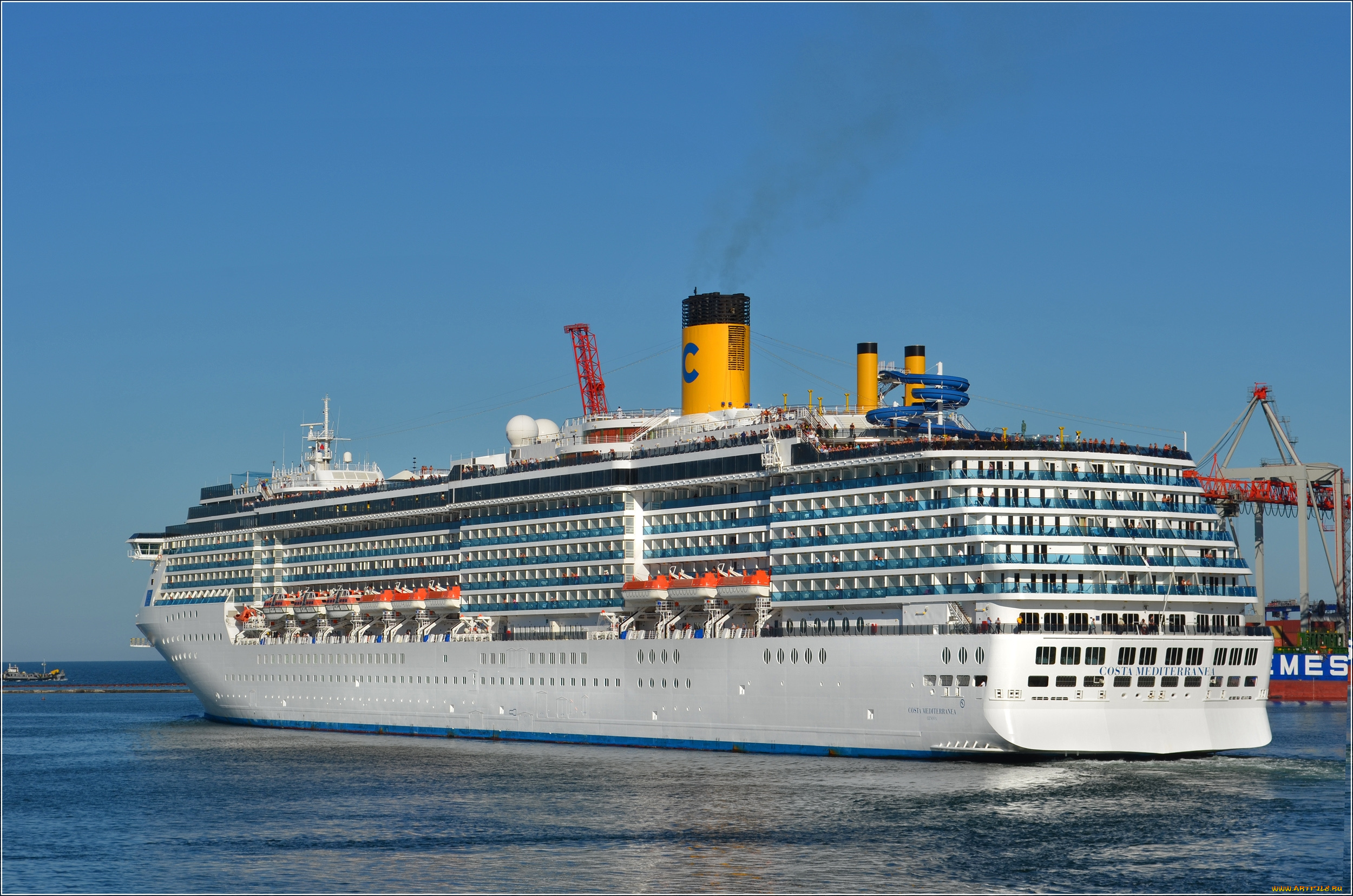 корабли, лайнеры, круиз