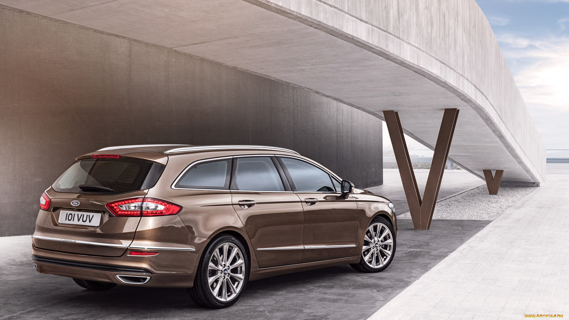 автомобили, ford, mondeo, vignale, 2015г, turnier