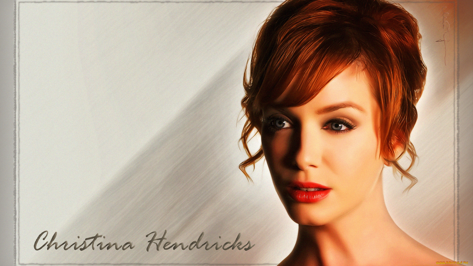 christina, hendricks, девушки, сша, актриса