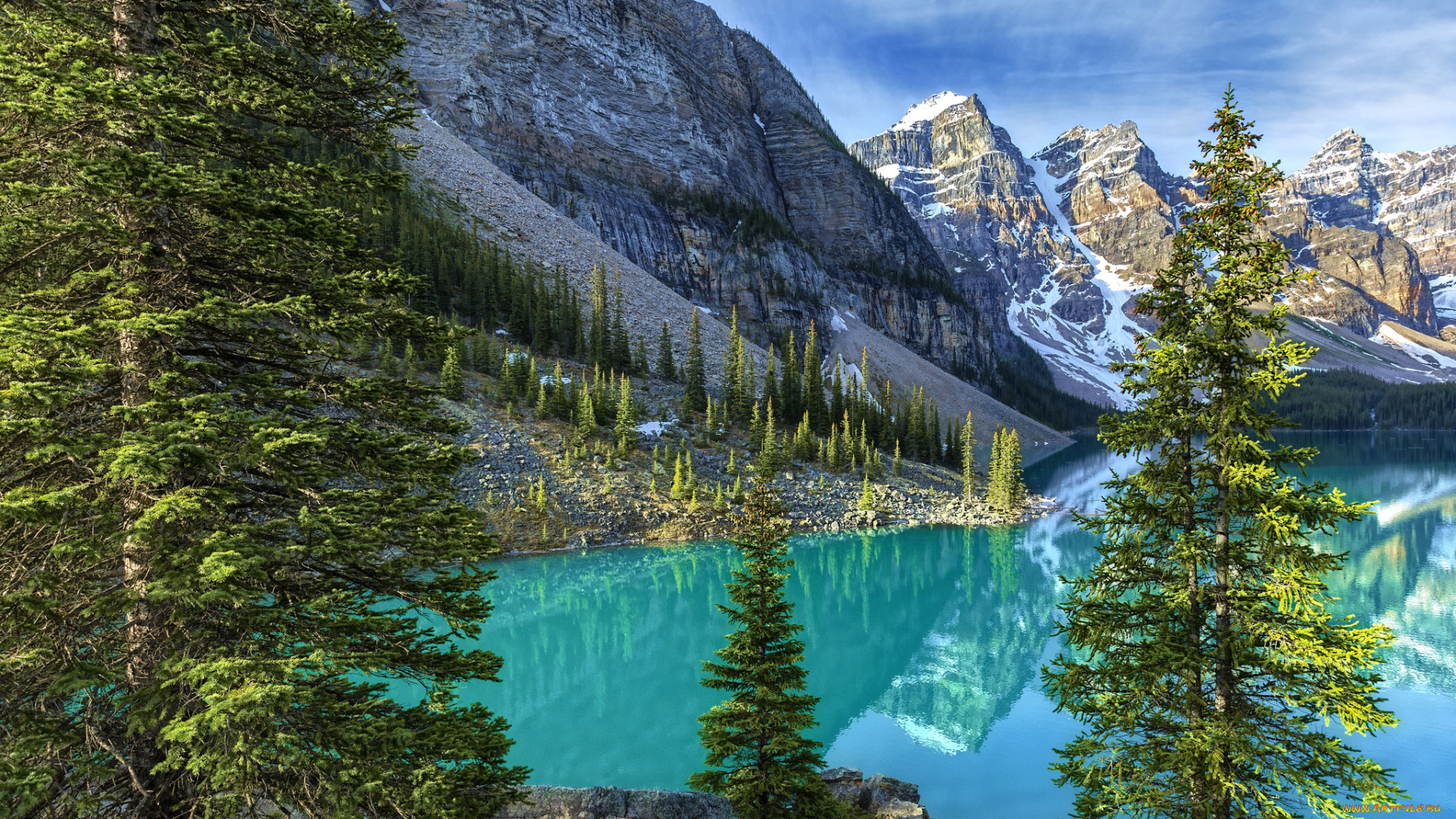 природа, реки, озера, озеро, лес, горы