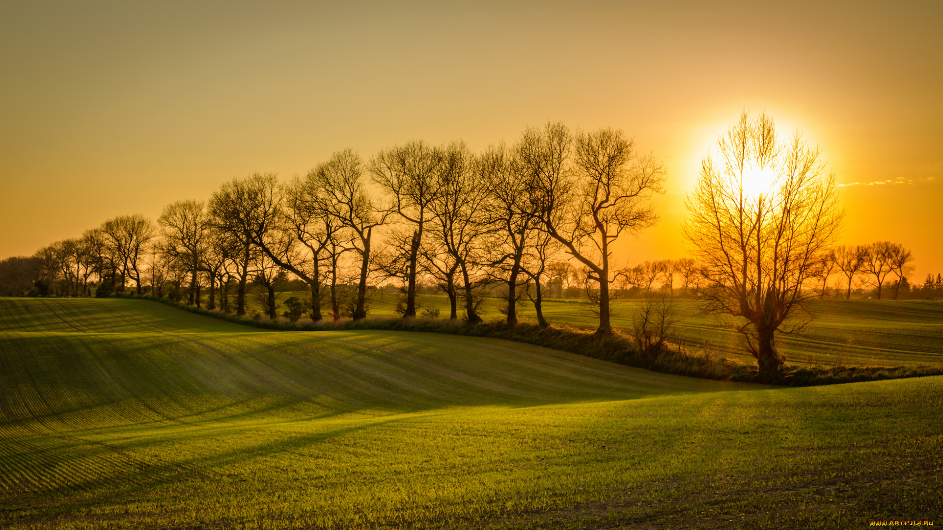 природа, восходы, закаты, рассвет