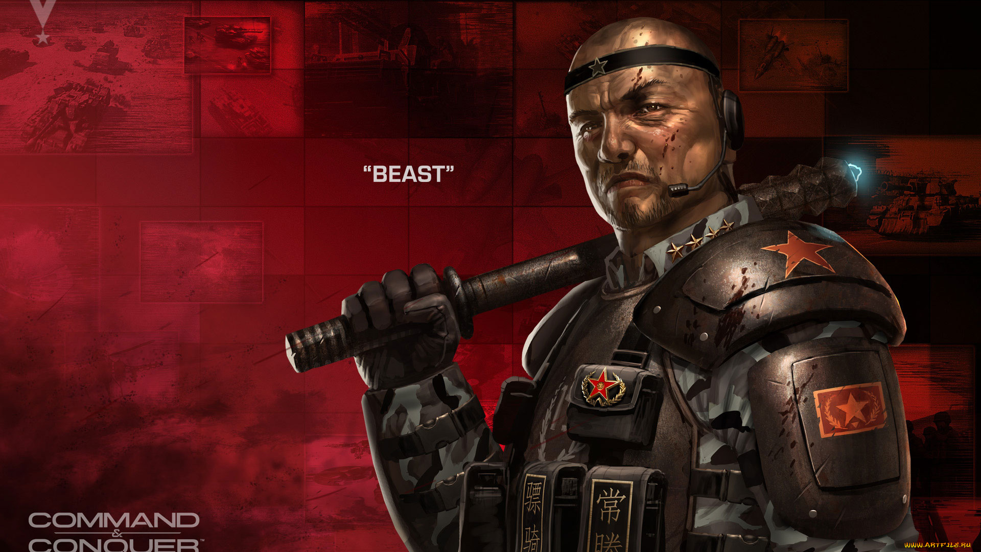 видео, игры, command, &, conquer, , generals, 2, персонаж