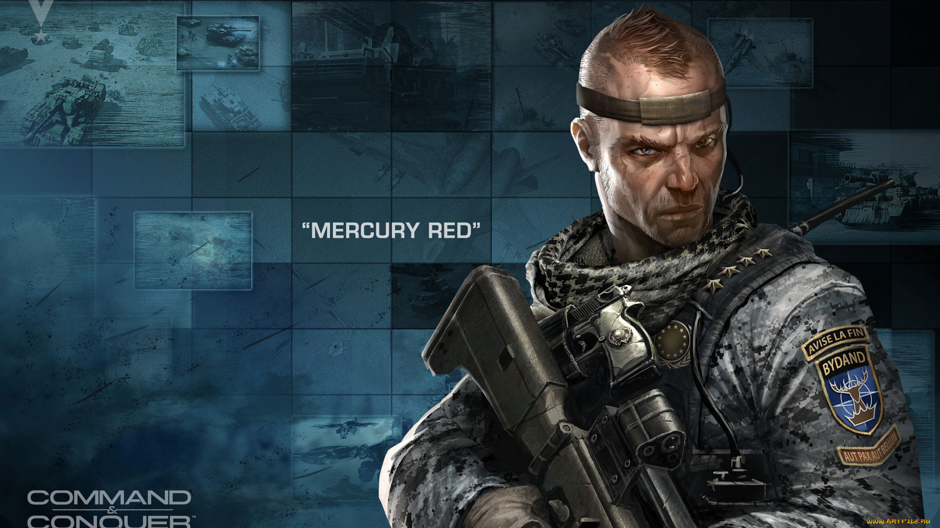 видео, игры, command, &, conquer, , generals, 2, персонаж