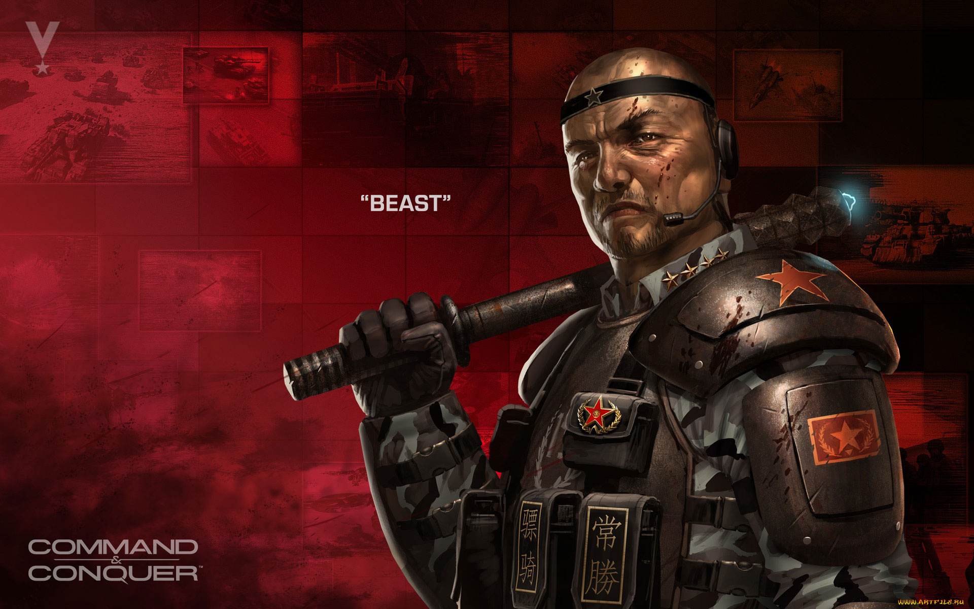 видео, игры, command, &, conquer, , generals, 2, персонаж