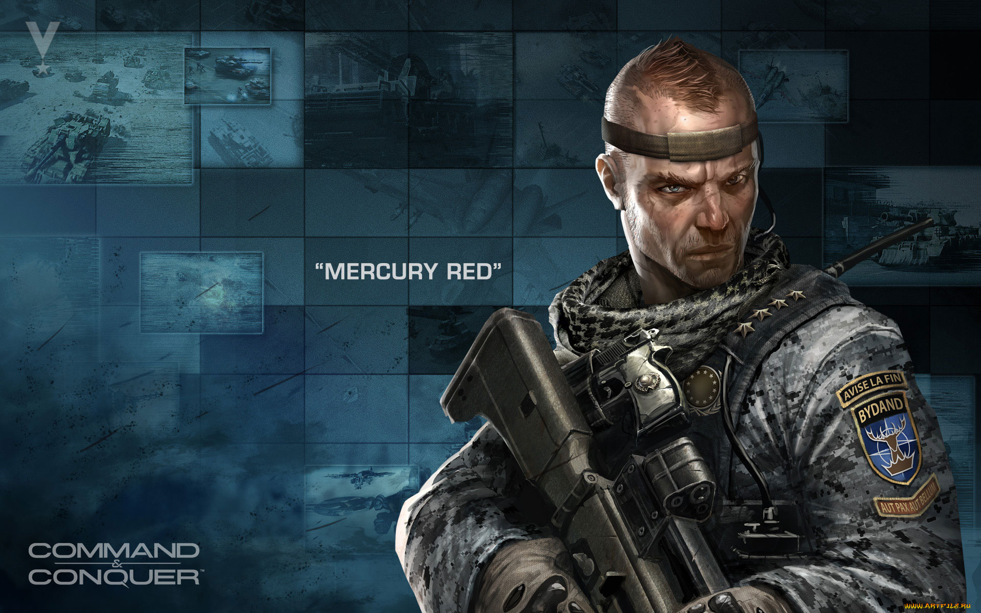 видео, игры, command, &, conquer, , generals, 2, персонаж