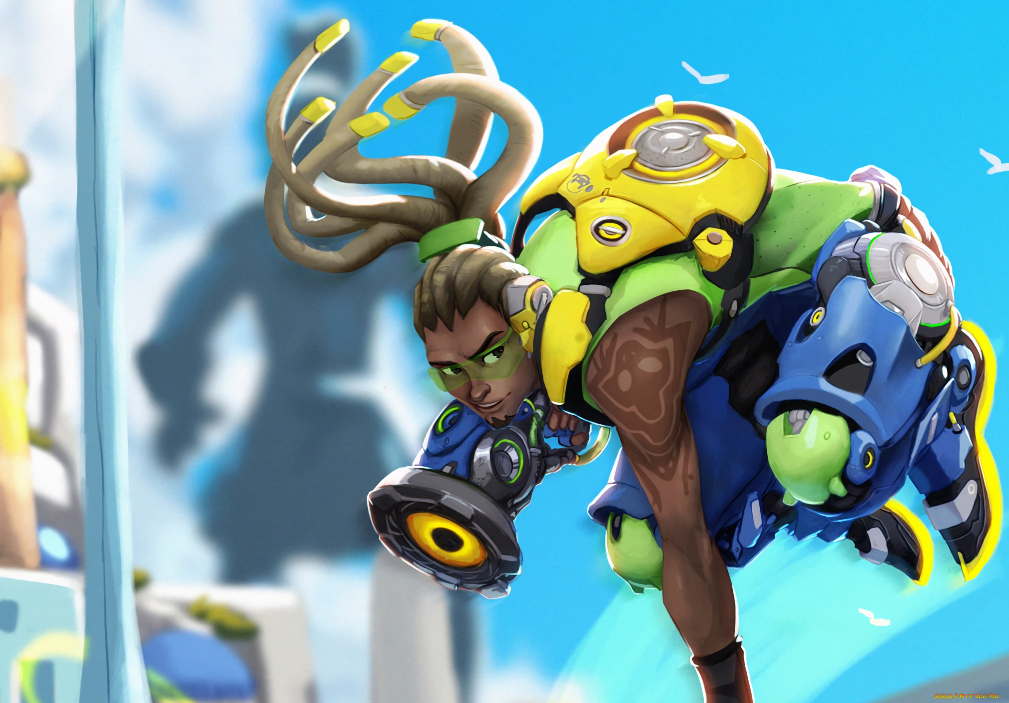 видео, игры, overwatch, персонаж