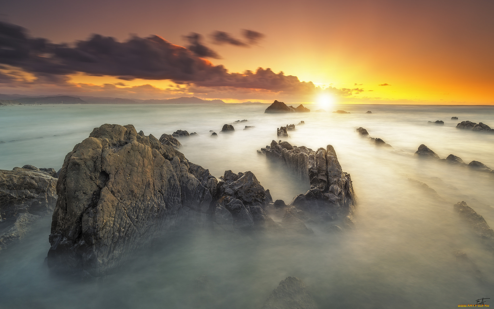 природа, восходы, закаты, рассвет