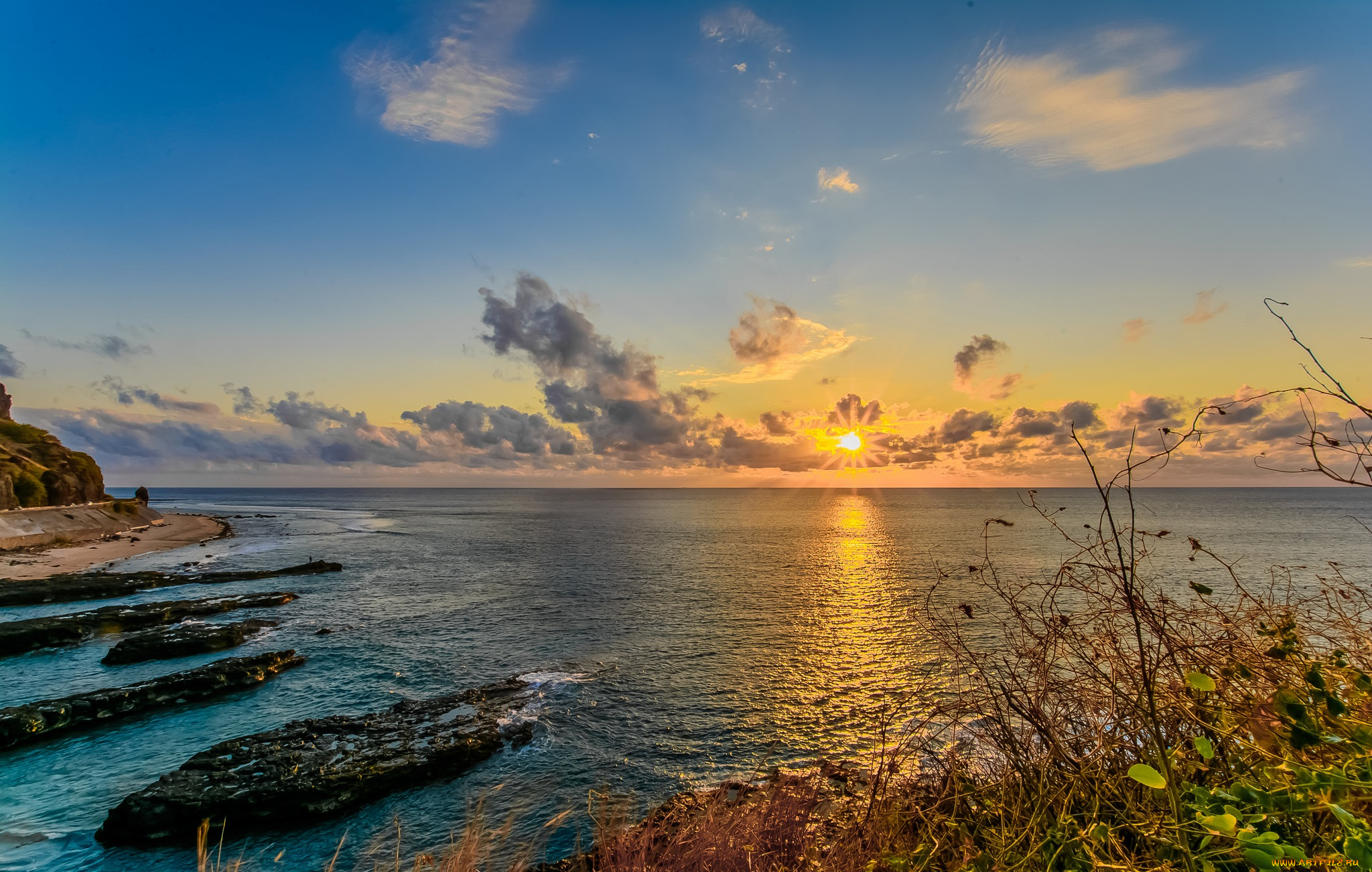 природа, восходы, закаты, рассвет