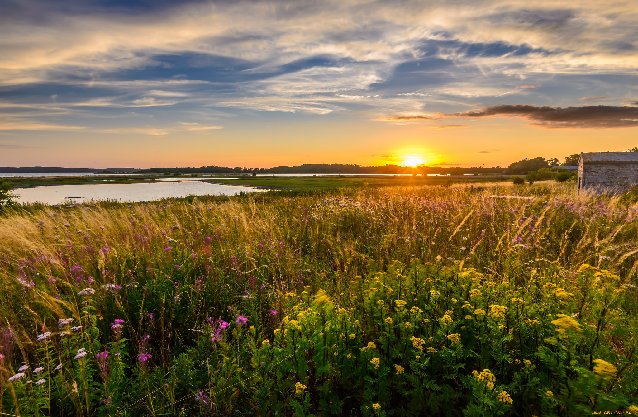 природа, восходы, закаты, рассвет