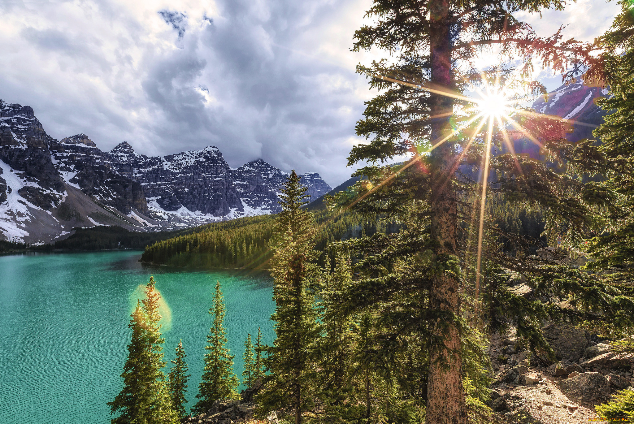 природа, реки, озера, озеро, лес, горы