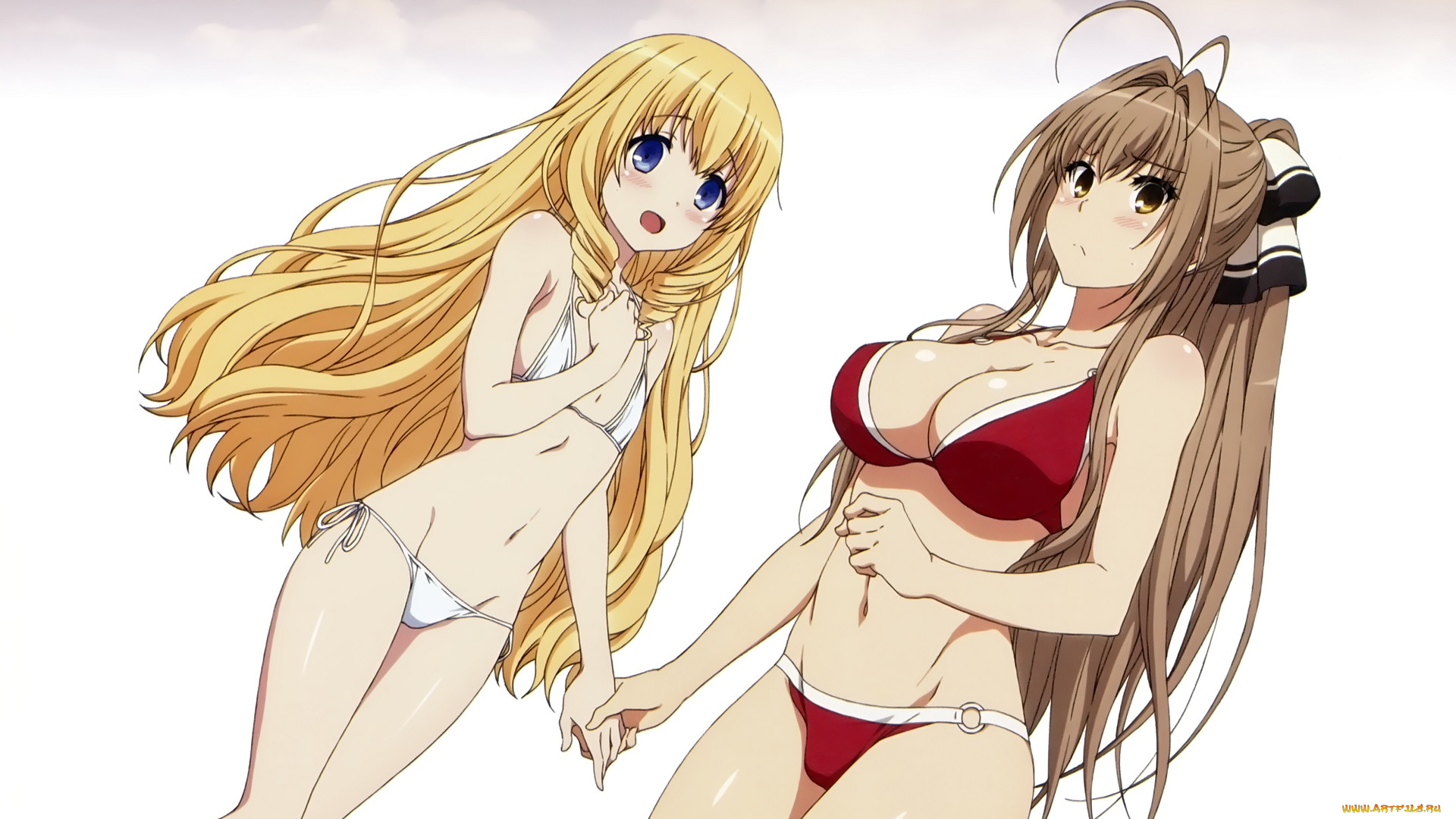 аниме, amagi, brilliant, park, девушки