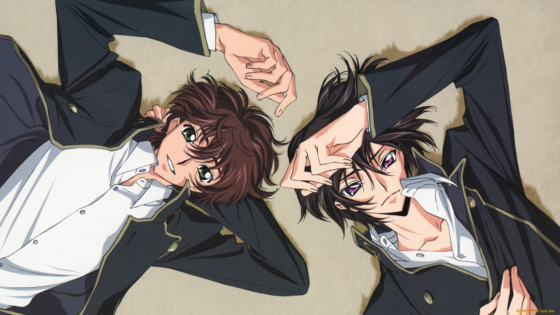 аниме, code, geass, персонажи