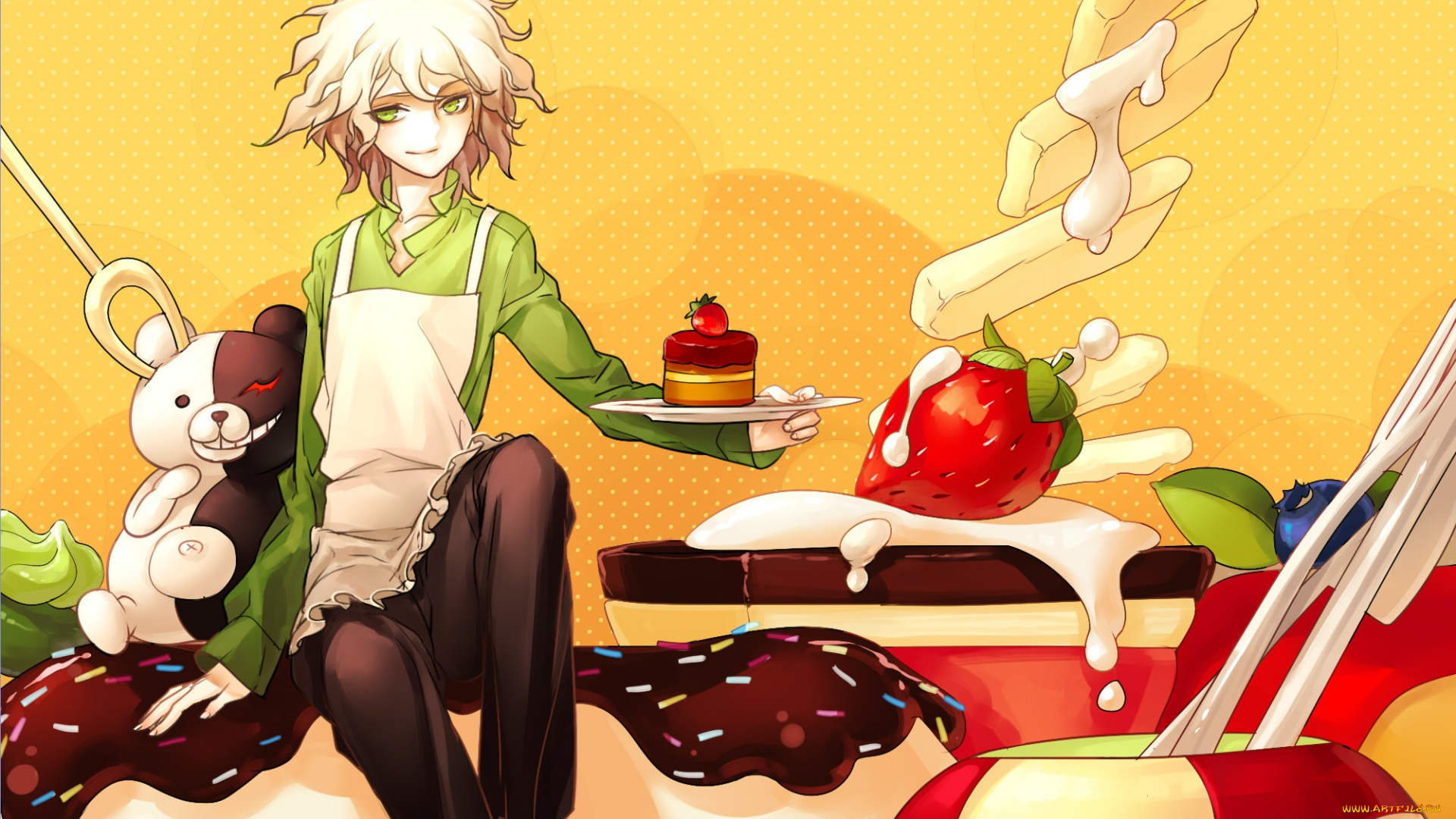 аниме, danganronpa, сладости