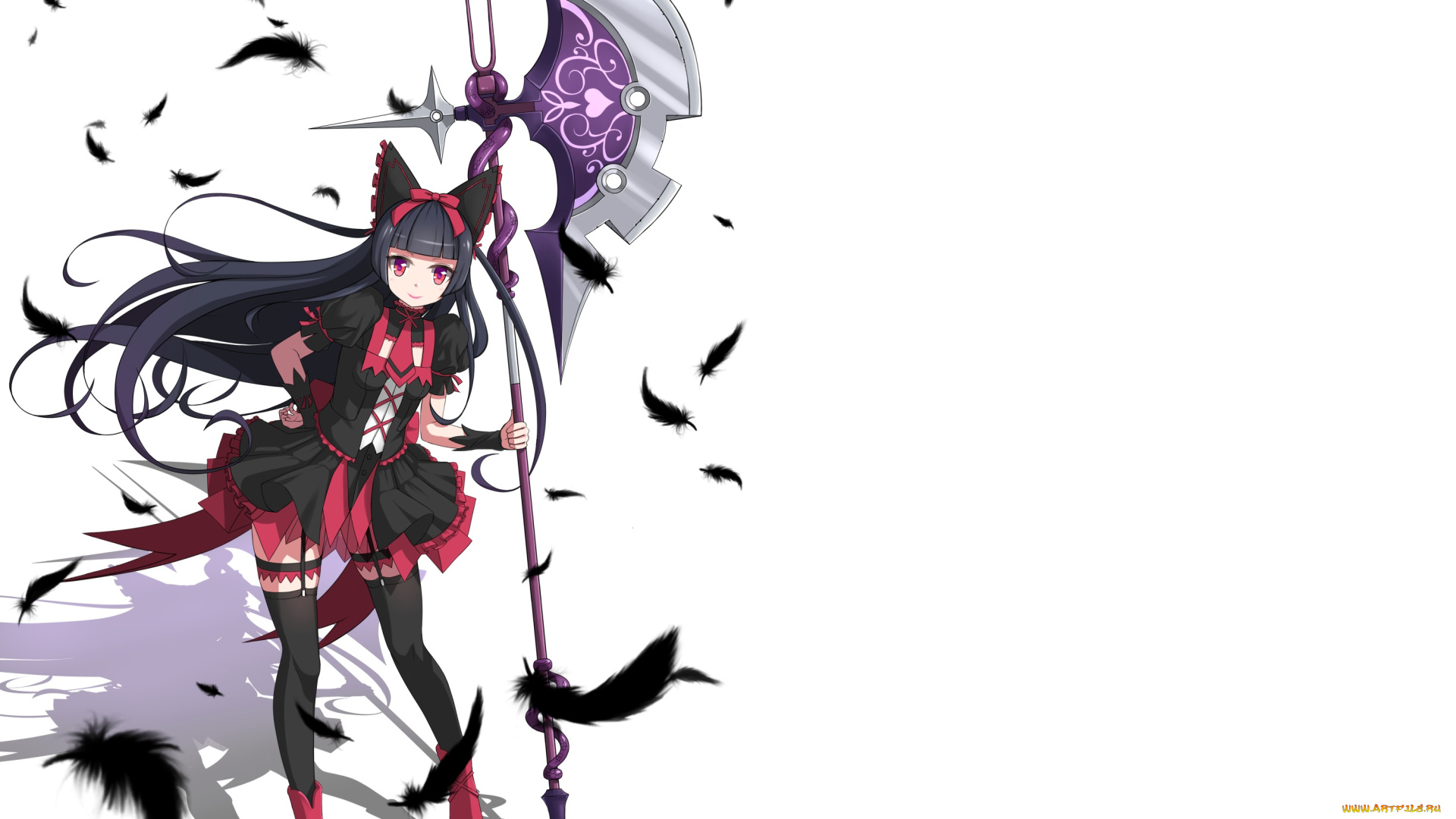 аниме, gate, девушка