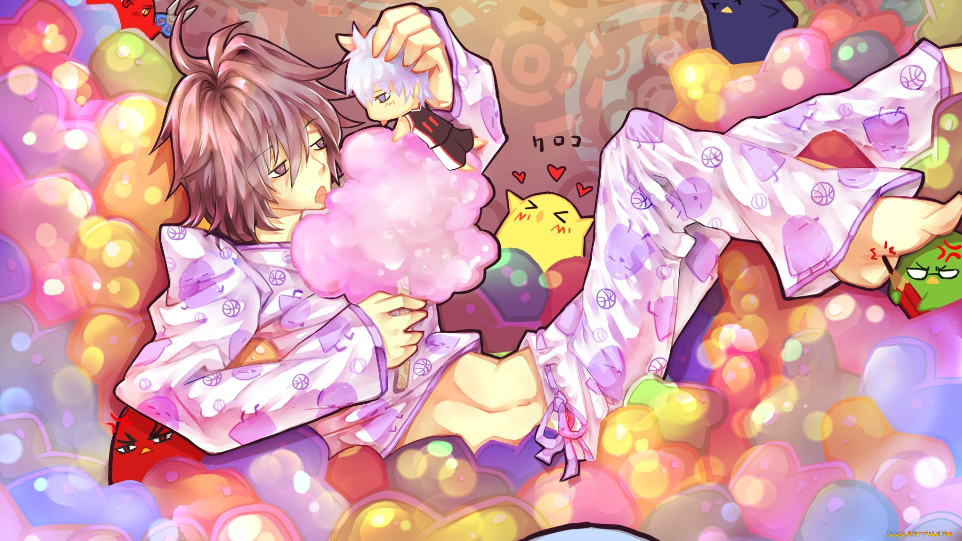 аниме, kuroko, no, baske, парни