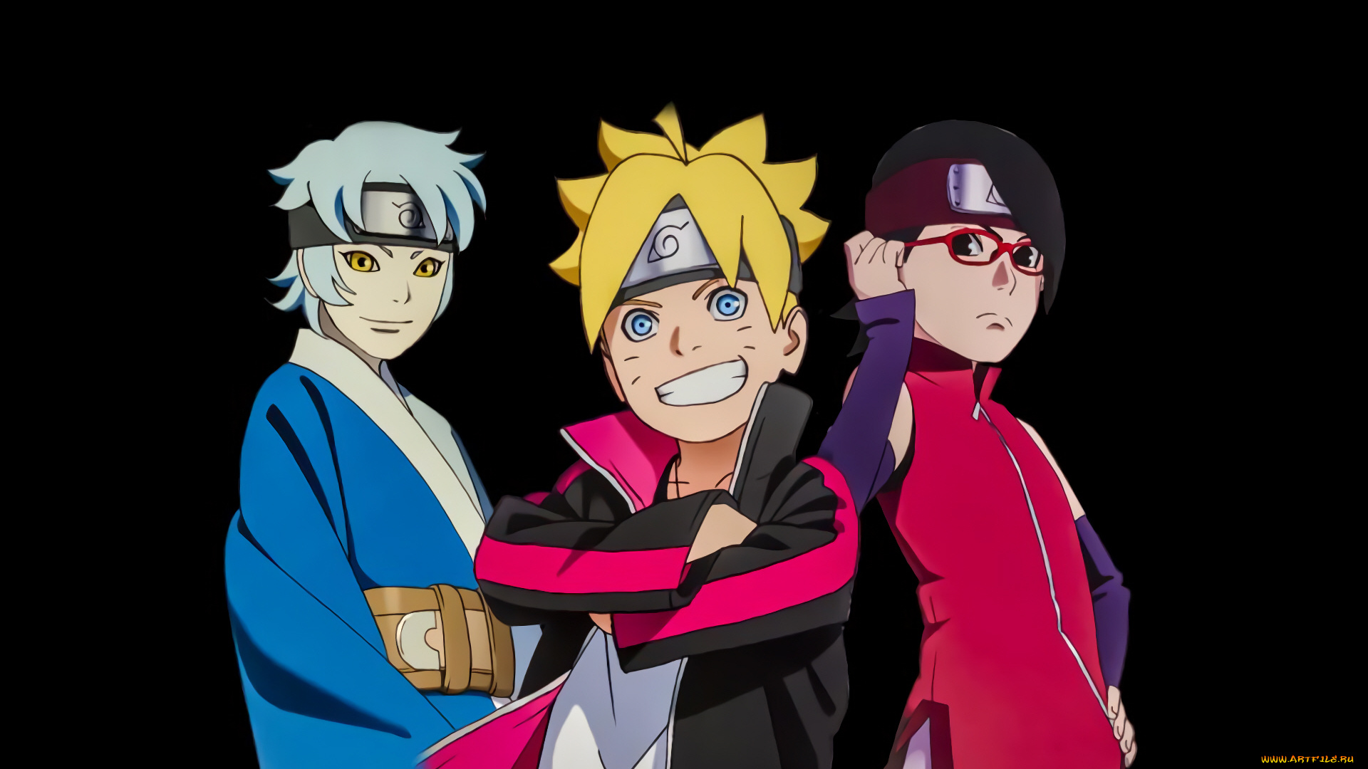 аниме, naruto, команда