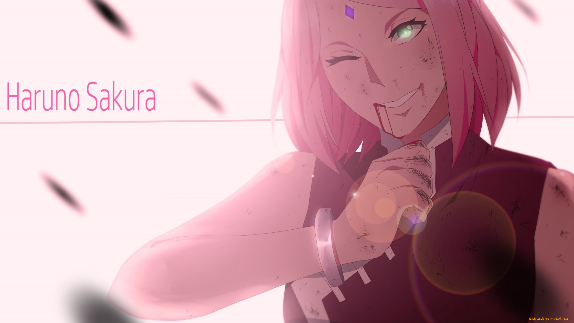 аниме, naruto, сакура