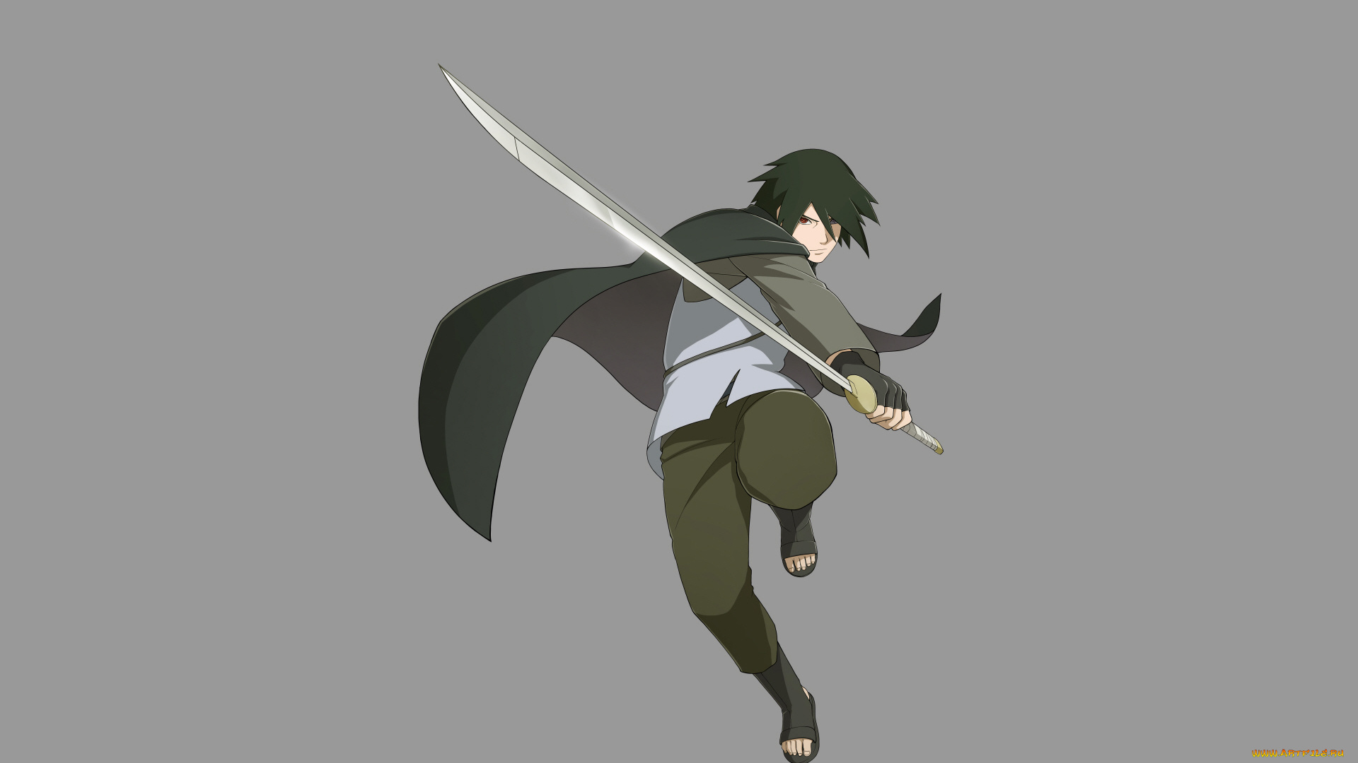 аниме, naruto, саске